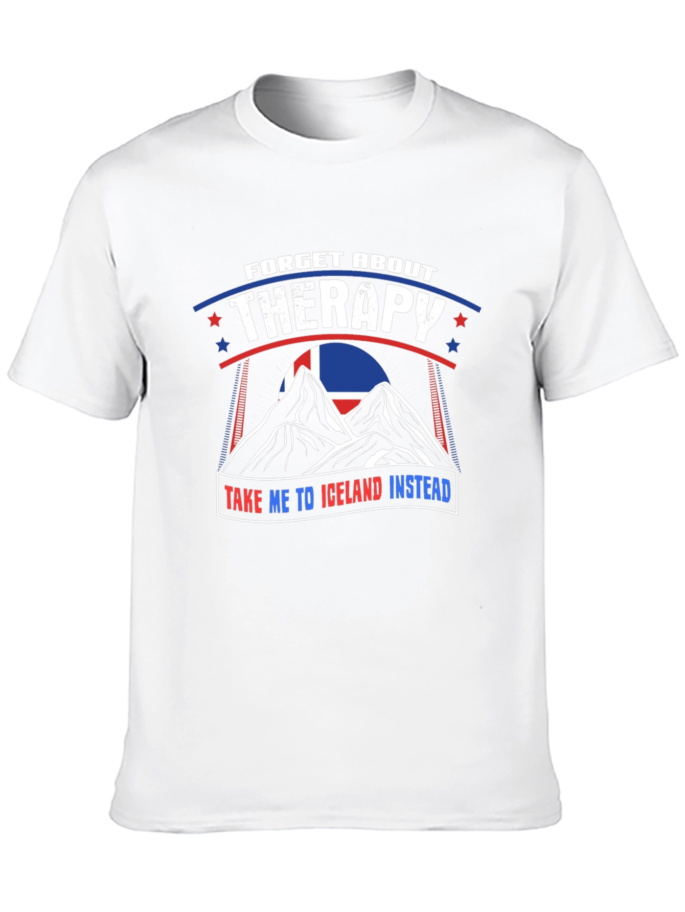 Iceland Therapy Graphic T-Shirt