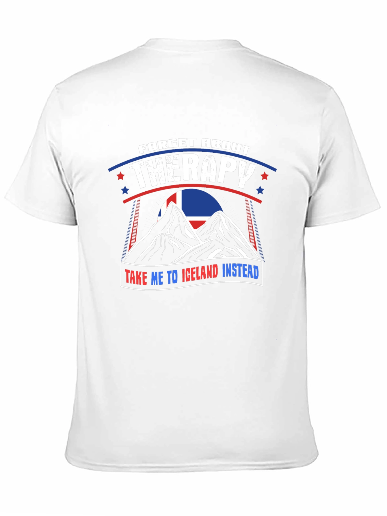 Iceland Therapy Graphic T-Shirt