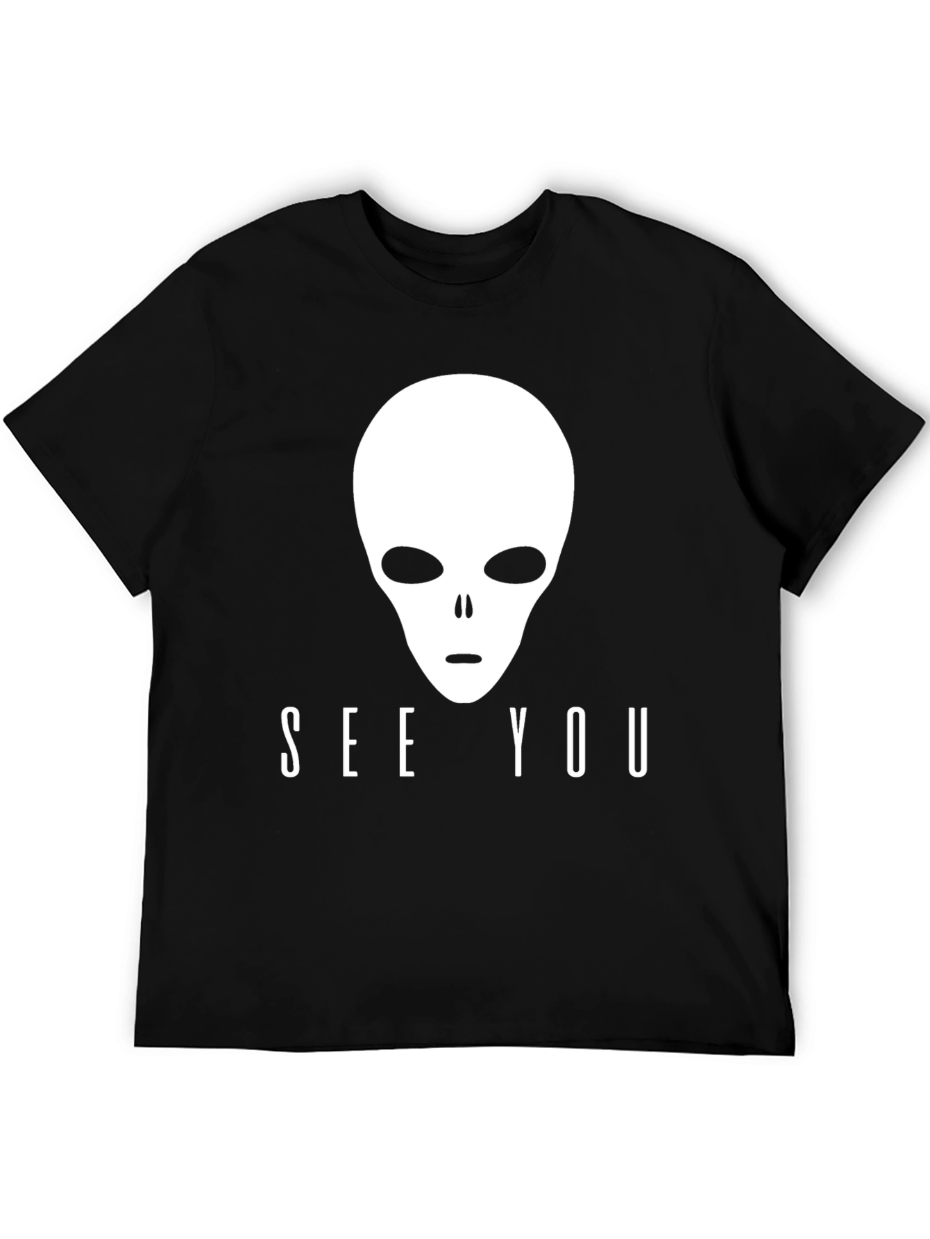 Alien See You Black T-Shirt