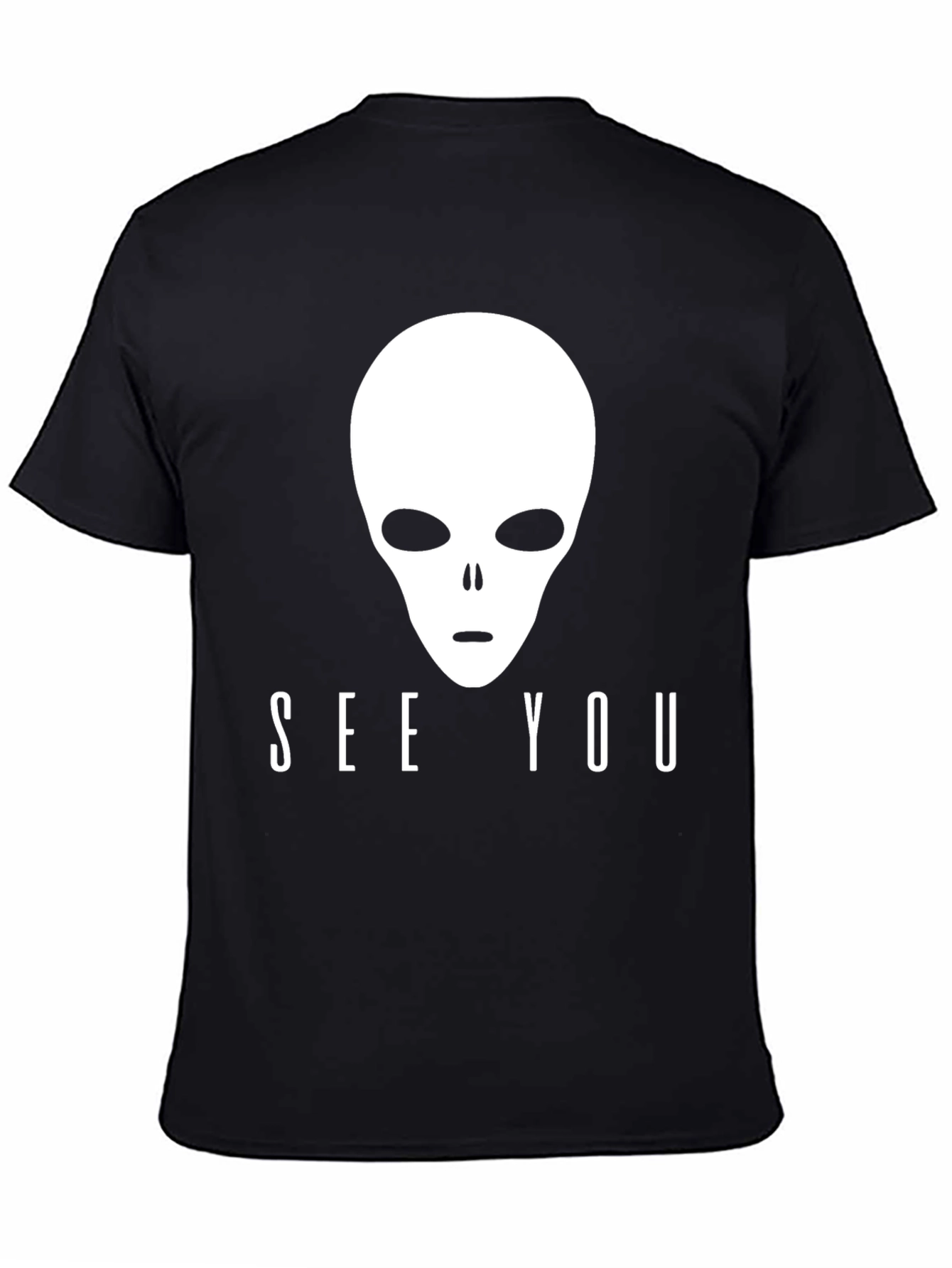 Alien See You Black T-Shirt
