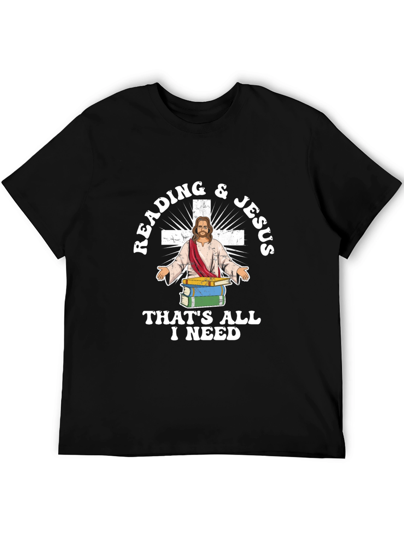 Reading & Jesus T-Shirt - Christian Apparel