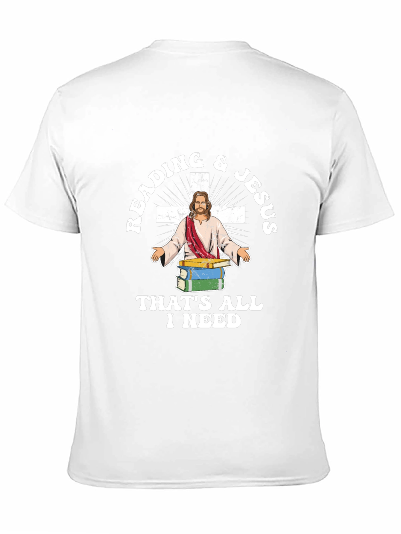 Reading & Jesus T-Shirt - Christian Apparel