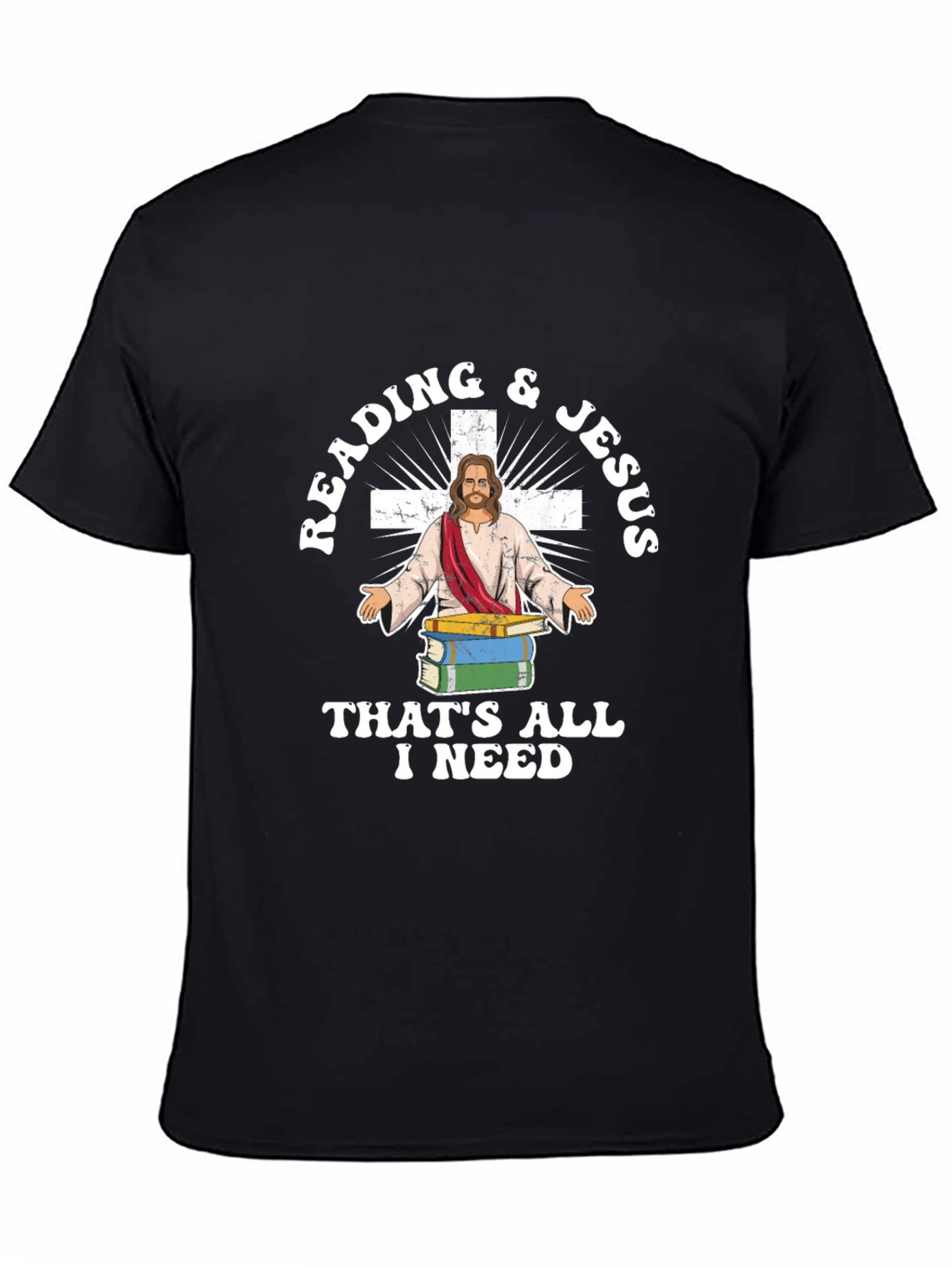 Reading & Jesus T-Shirt - Christian Apparel