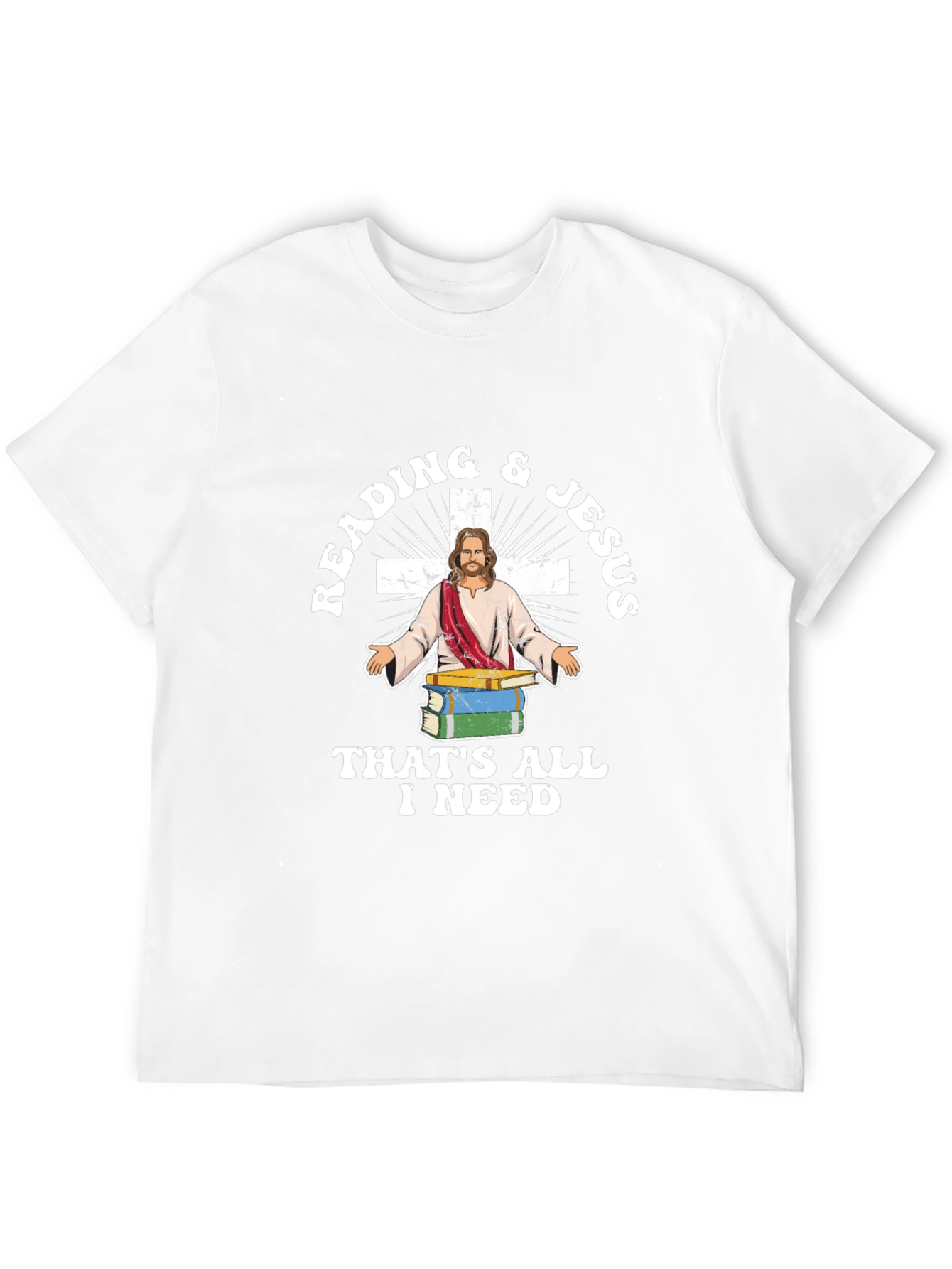 Reading & Jesus T-Shirt - Christian Apparel