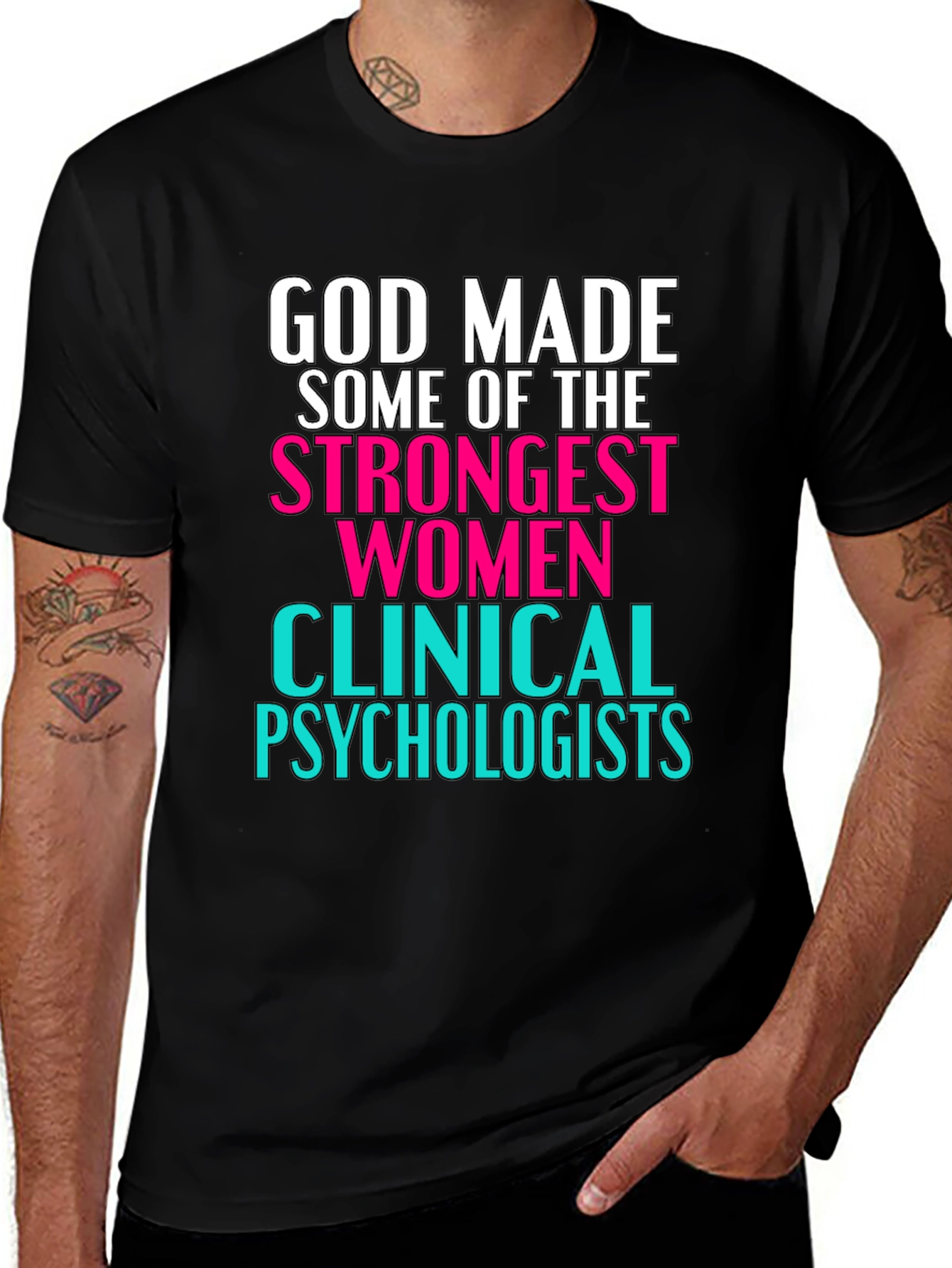 Strong Women Clinical Psychologists T-Shirt