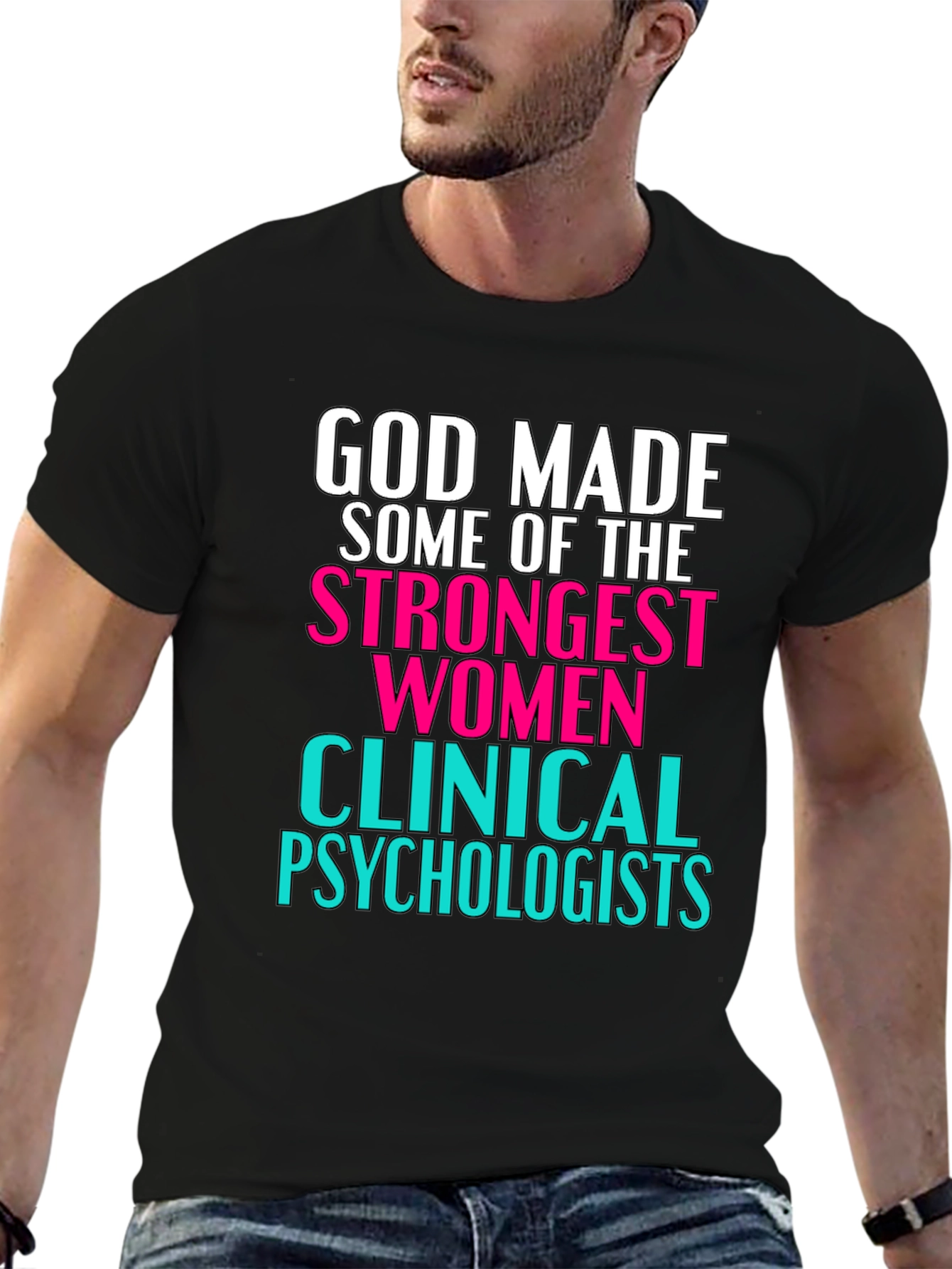 Strong Women Clinical Psychologists T-Shirt