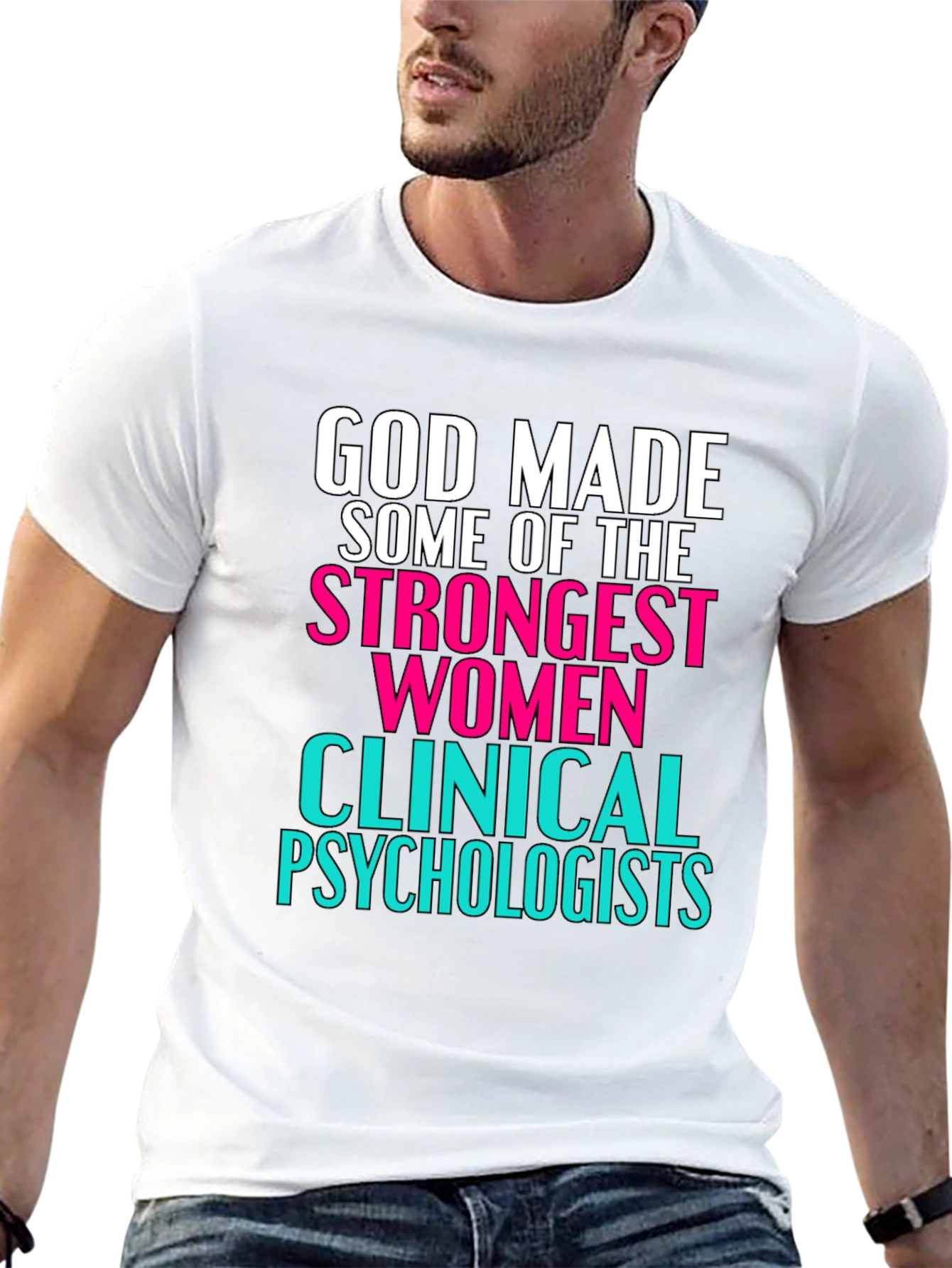 Strong Women Clinical Psychologists T-Shirt