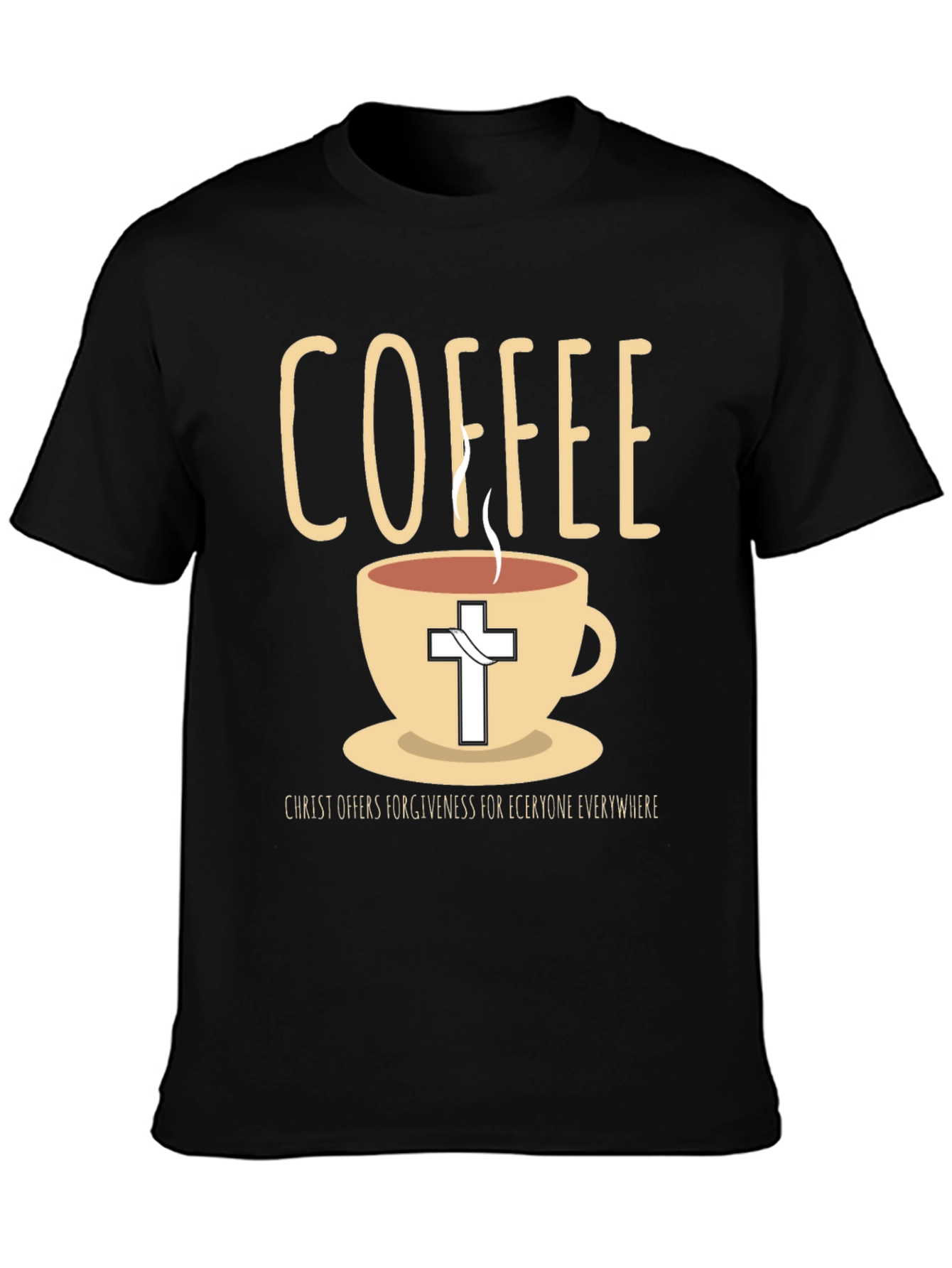 Coffee and Christ Graphic T-Shirt