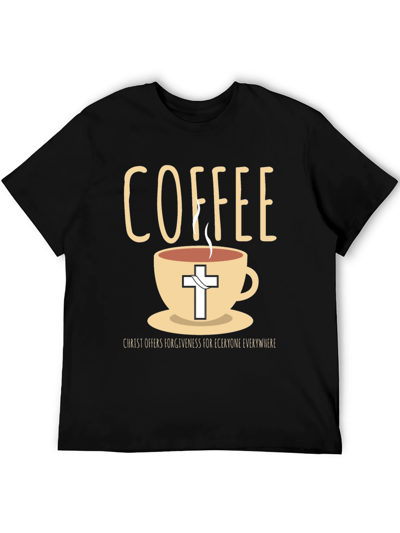 Coffee and Christ Graphic T-Shirt