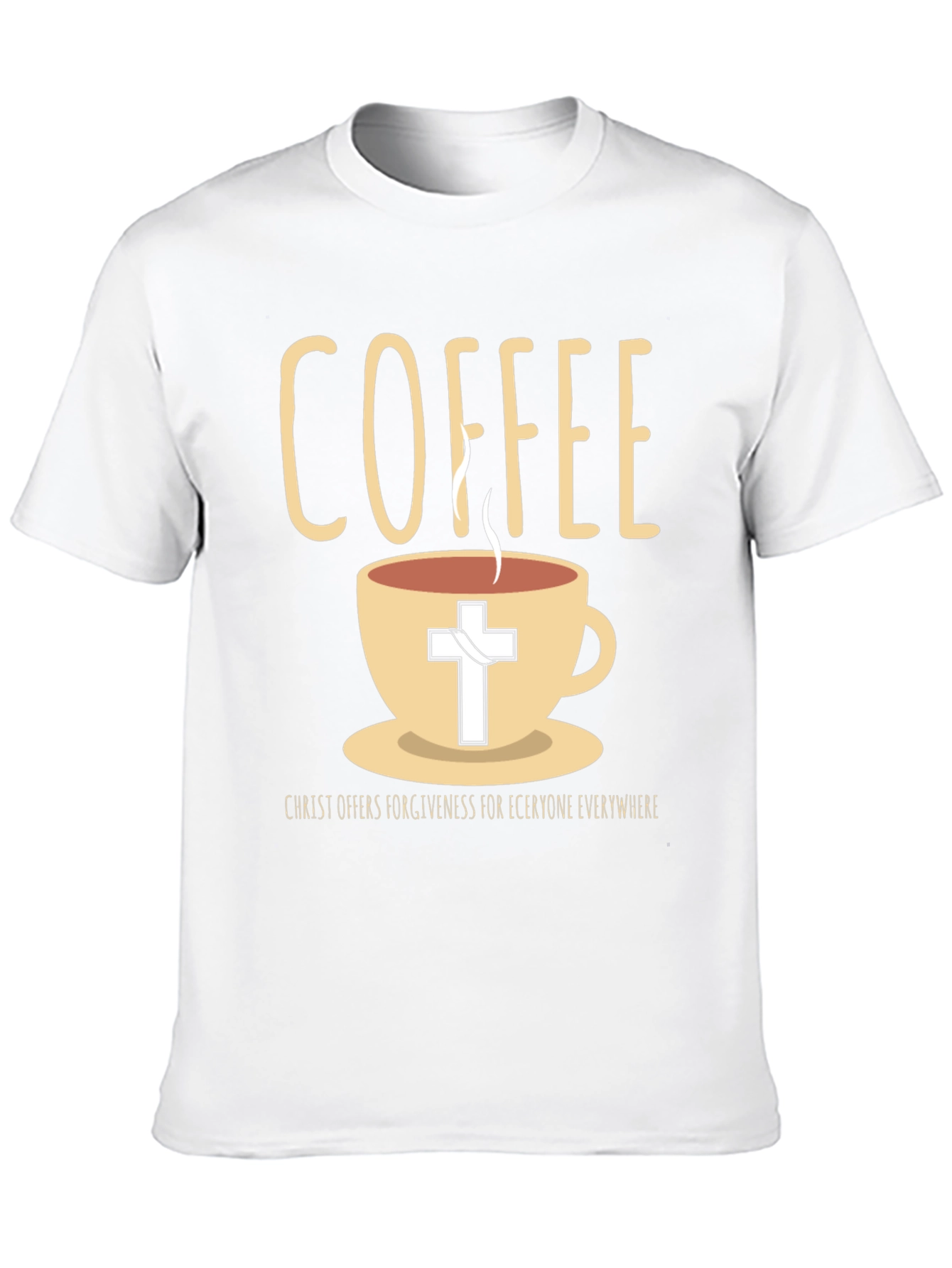 Coffee and Christ Graphic T-Shirt