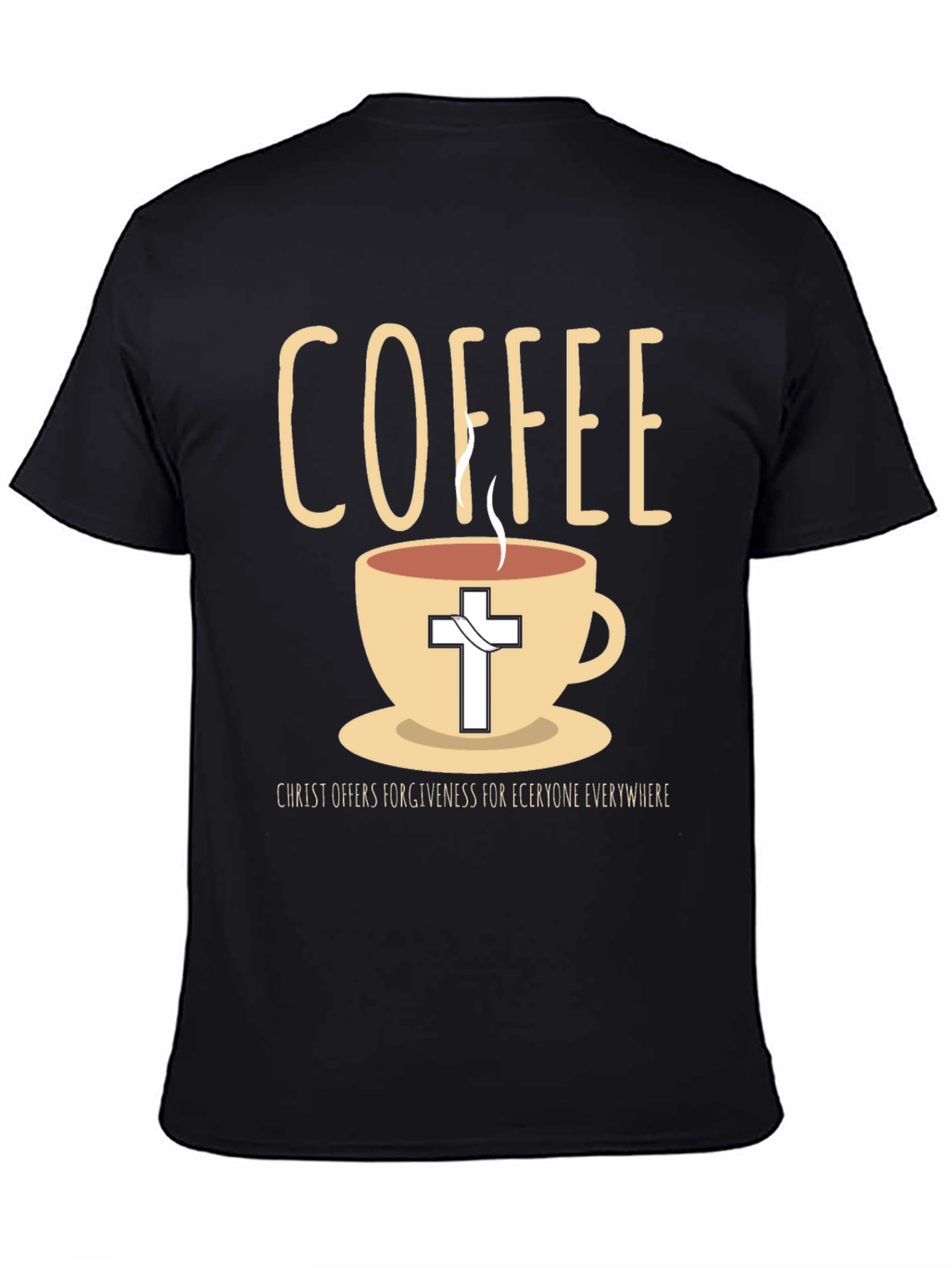 Coffee and Christ Graphic T-Shirt