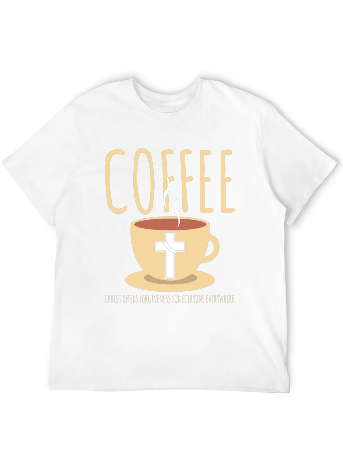 Coffee and Christ Graphic T-Shirt