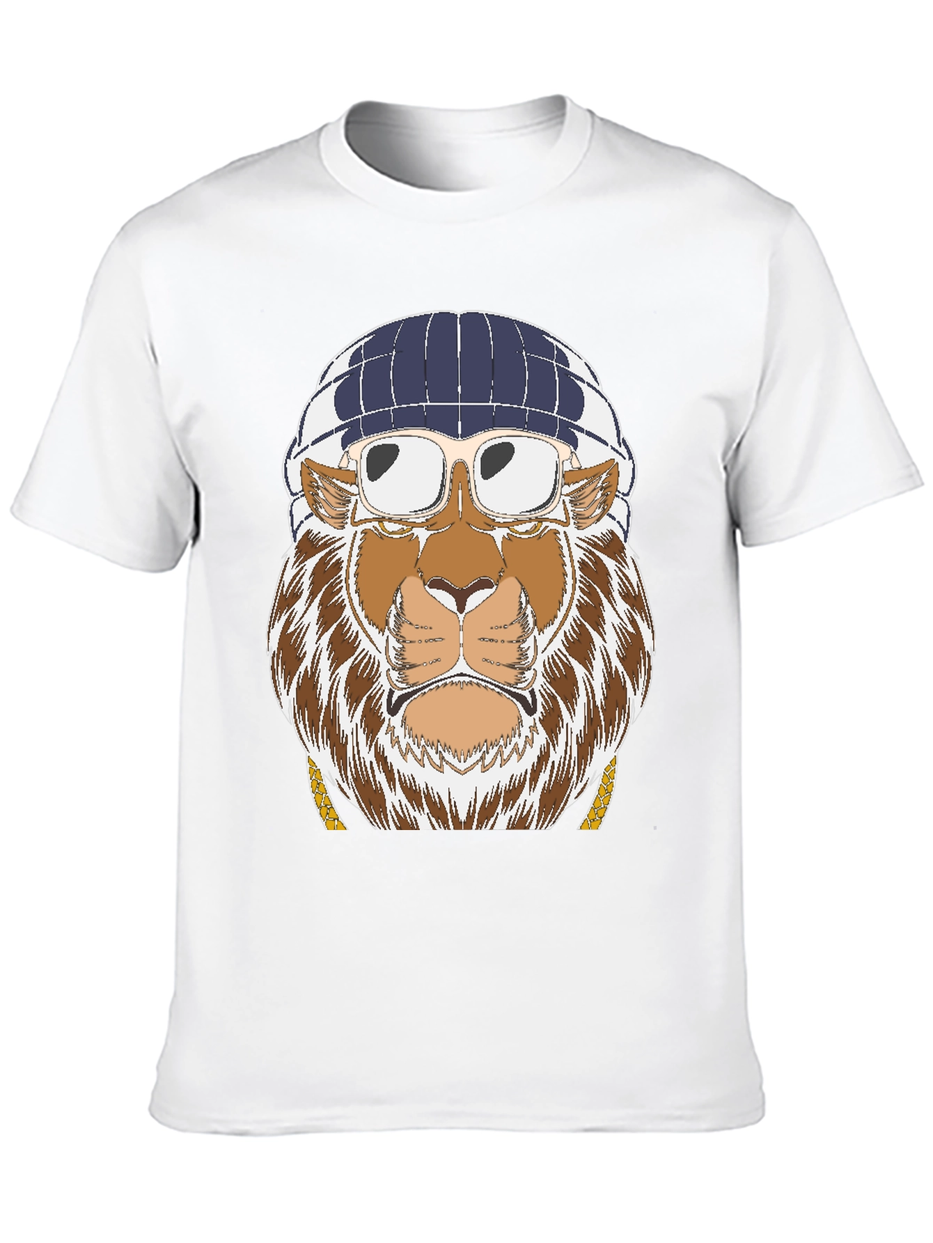 Cool Lion Graphic T-Shirt - Streetwear Style