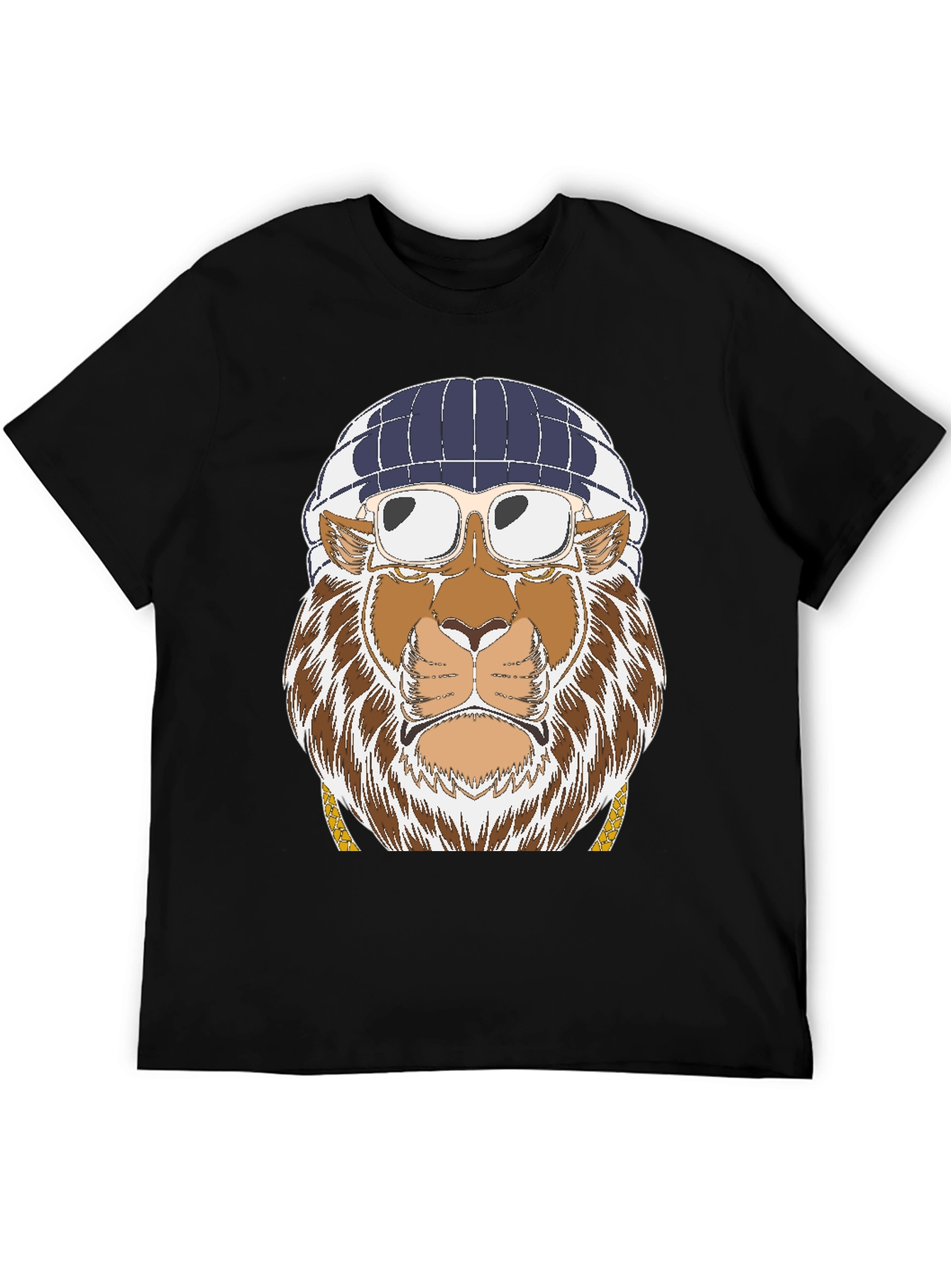 Cool Lion Graphic T-Shirt - Streetwear Style