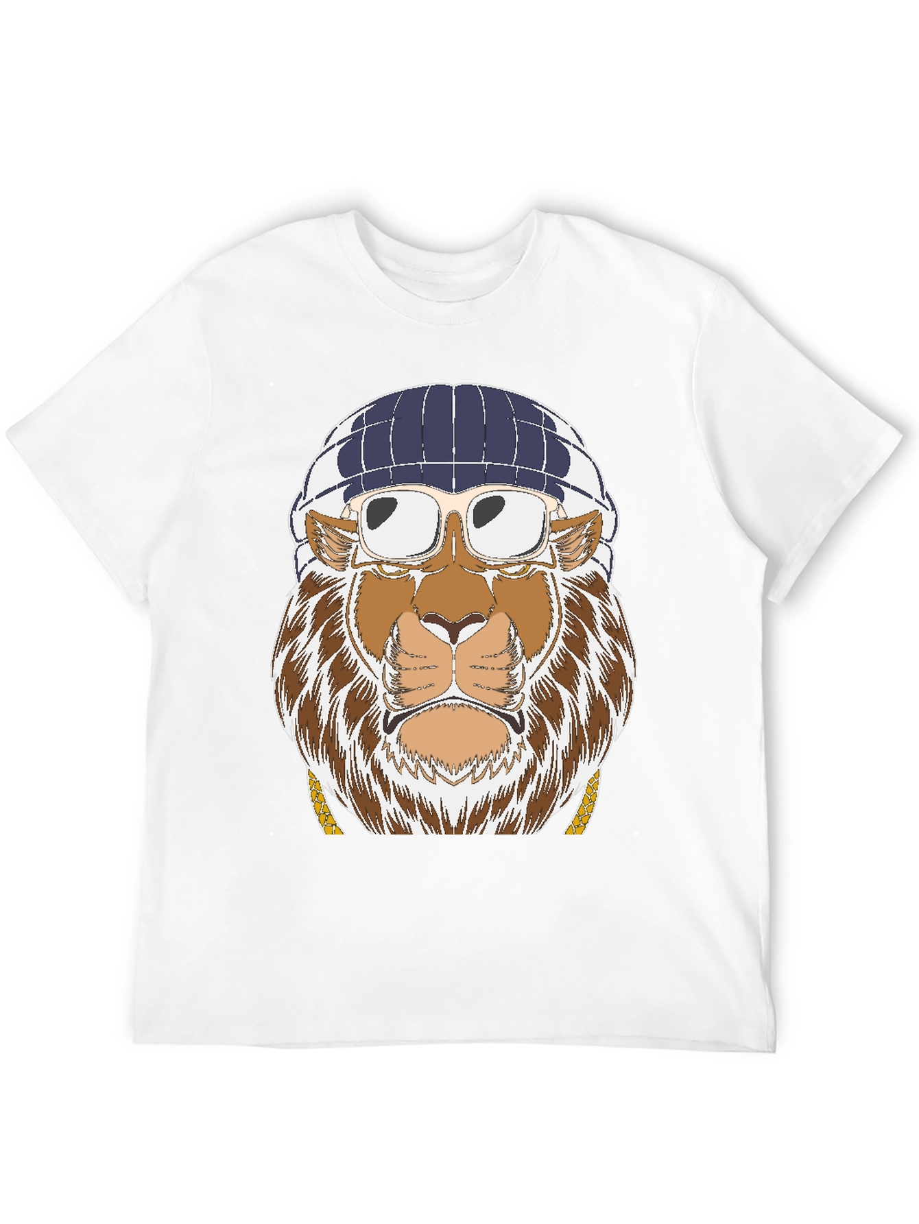 Cool Lion Graphic T-Shirt - Streetwear Style