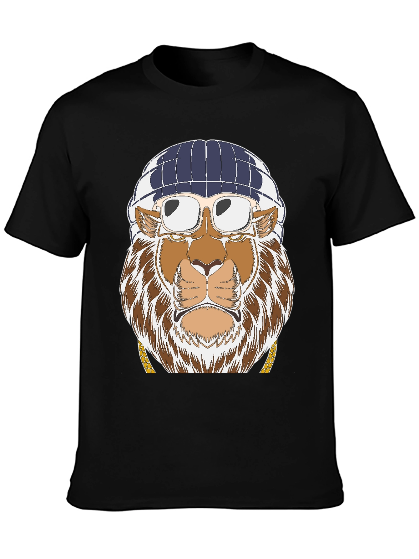 Cool Lion Graphic T-Shirt - Streetwear Style
