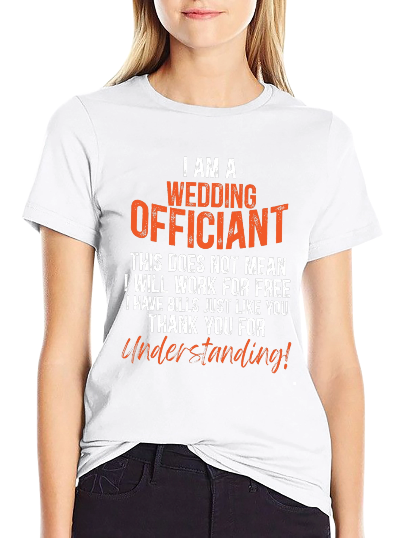 Wedding Officiant T-Shirt - Funny Ceremony Gift