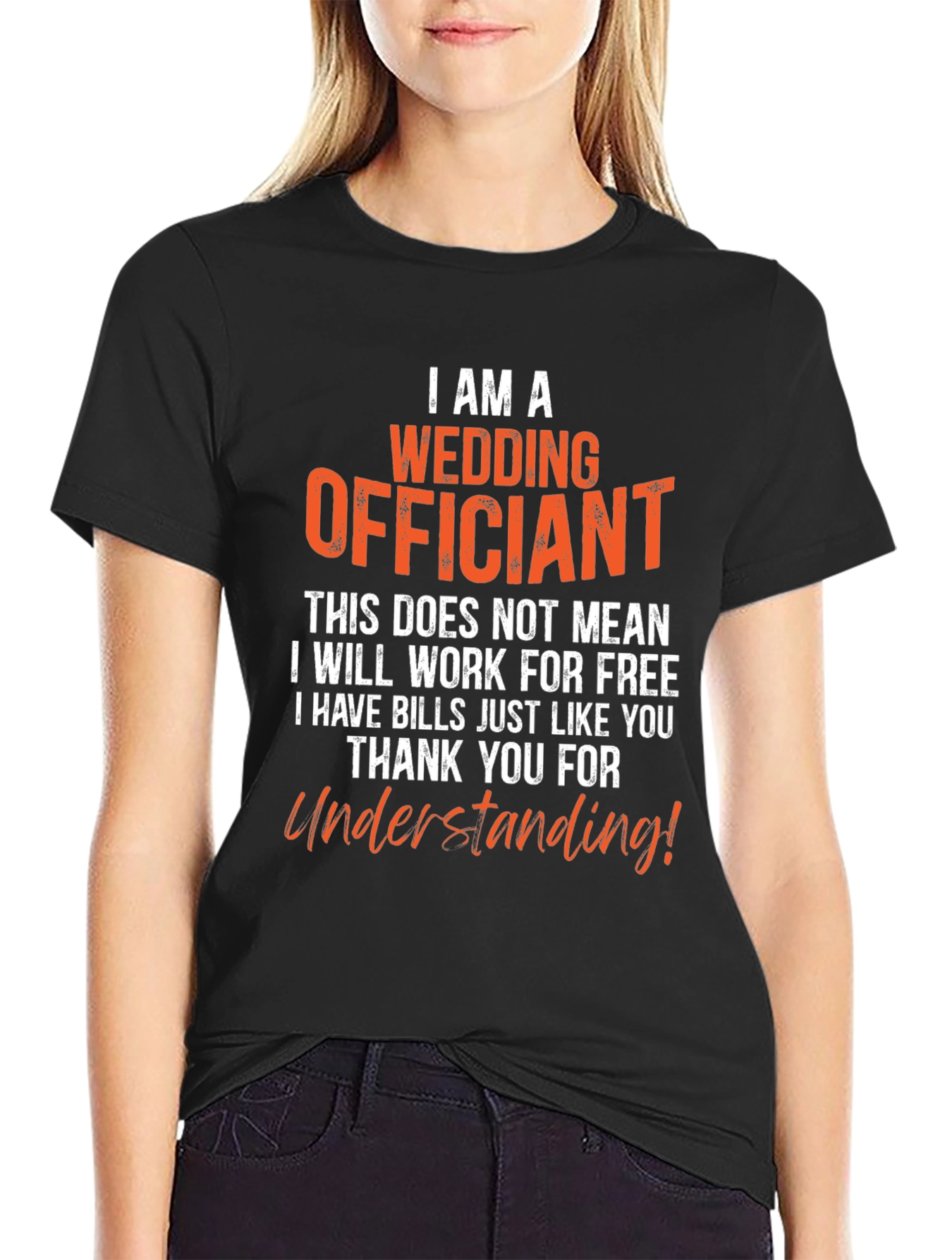Wedding Officiant T-Shirt - Funny Ceremony Gift
