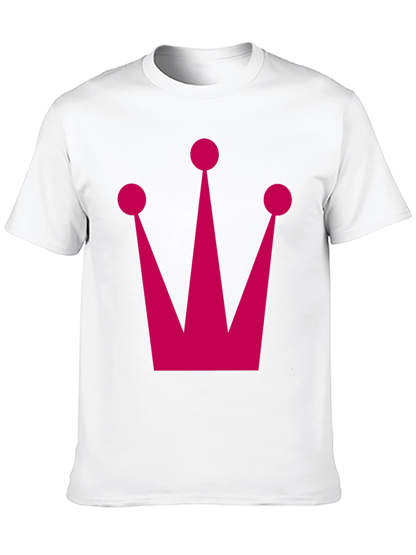 Crown Graphic Tee - Bold Black T-Shirt
