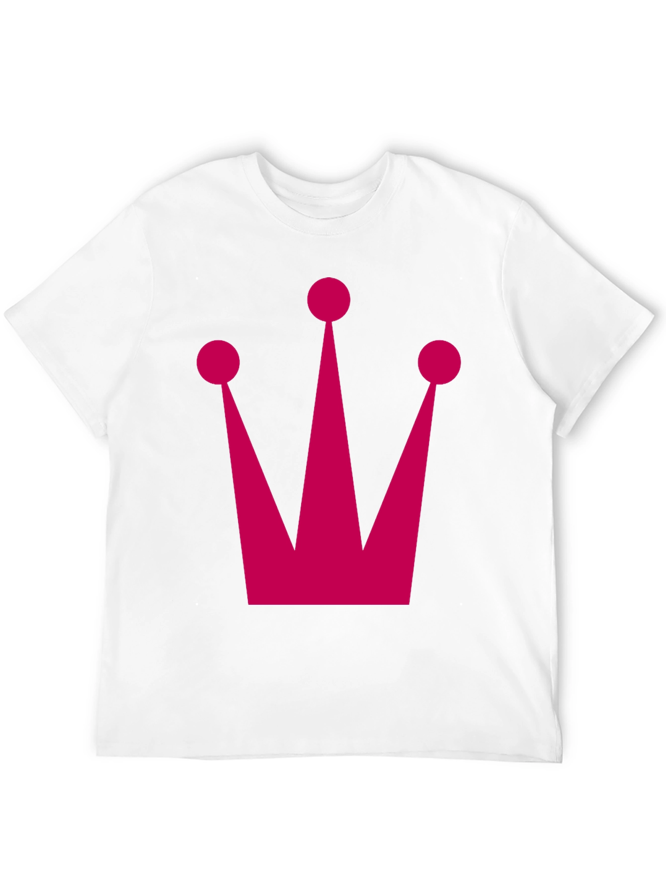 Crown Graphic Tee - Bold Black T-Shirt