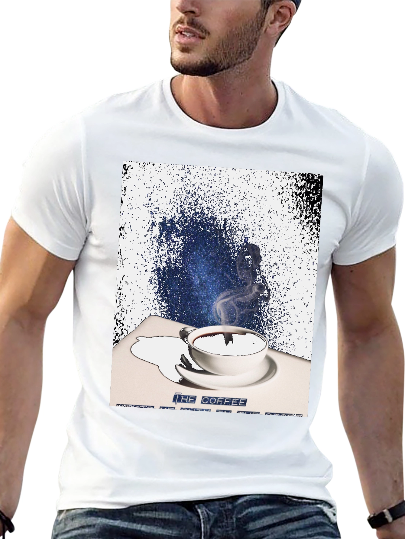 Coffee Splash Graphic Tee - Unisex