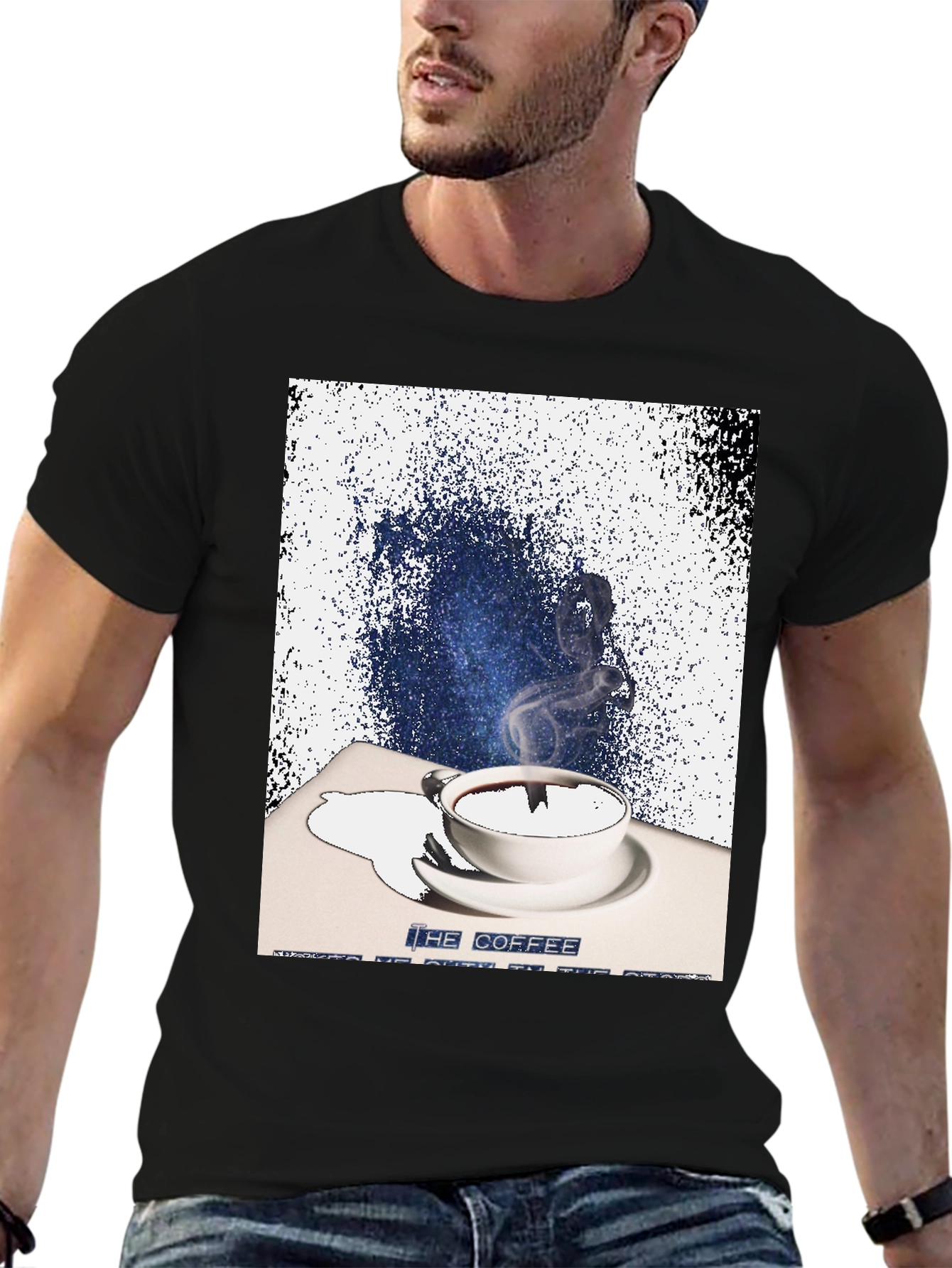 Coffee Splash Graphic Tee - Unisex