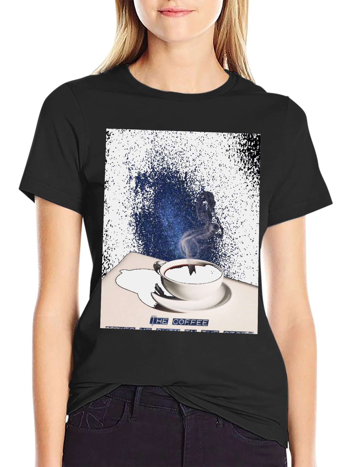 Coffee Splash Graphic Tee - Unisex