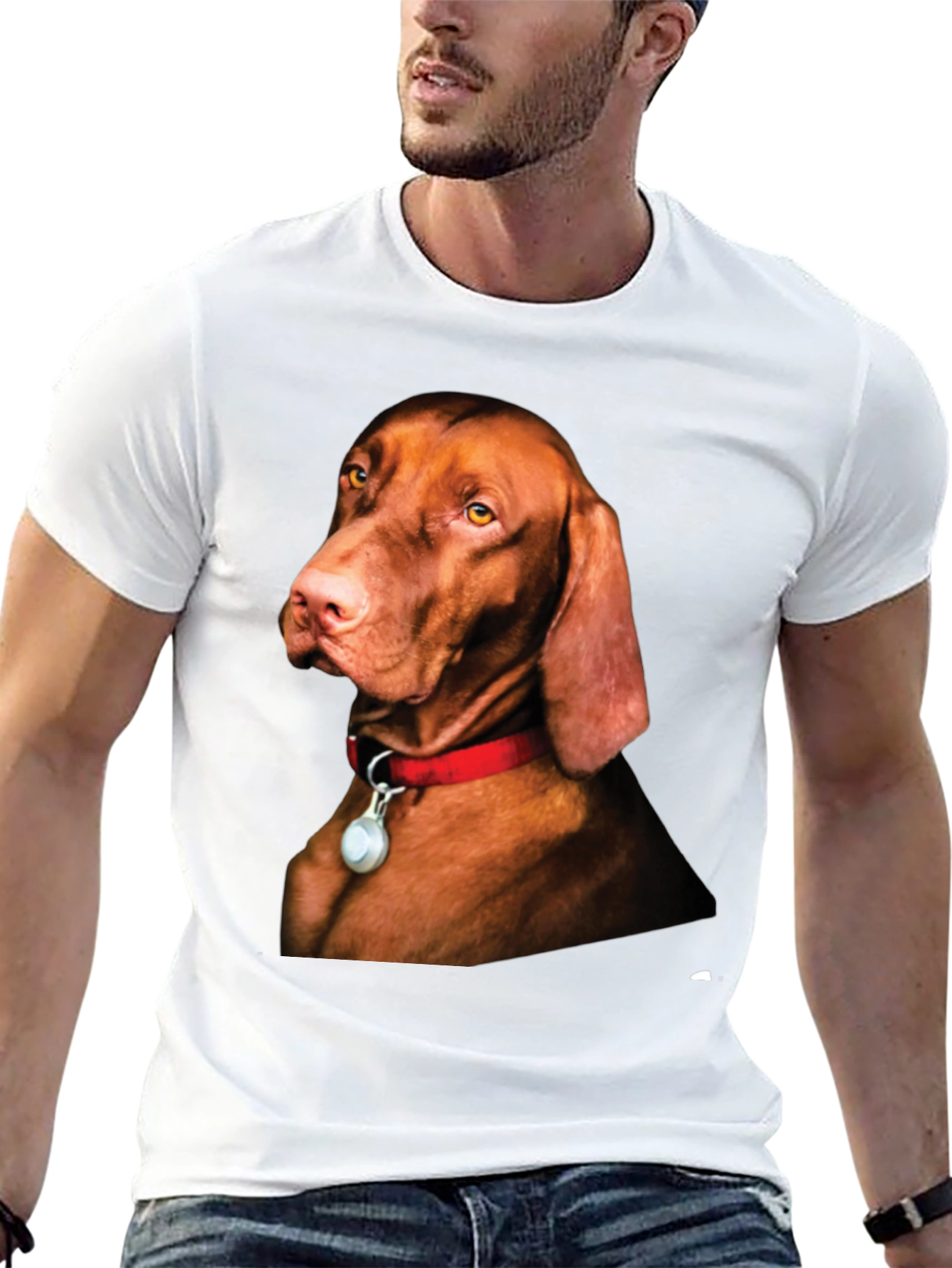 Dog Breed Graphic T-Shirt - Vizsla
