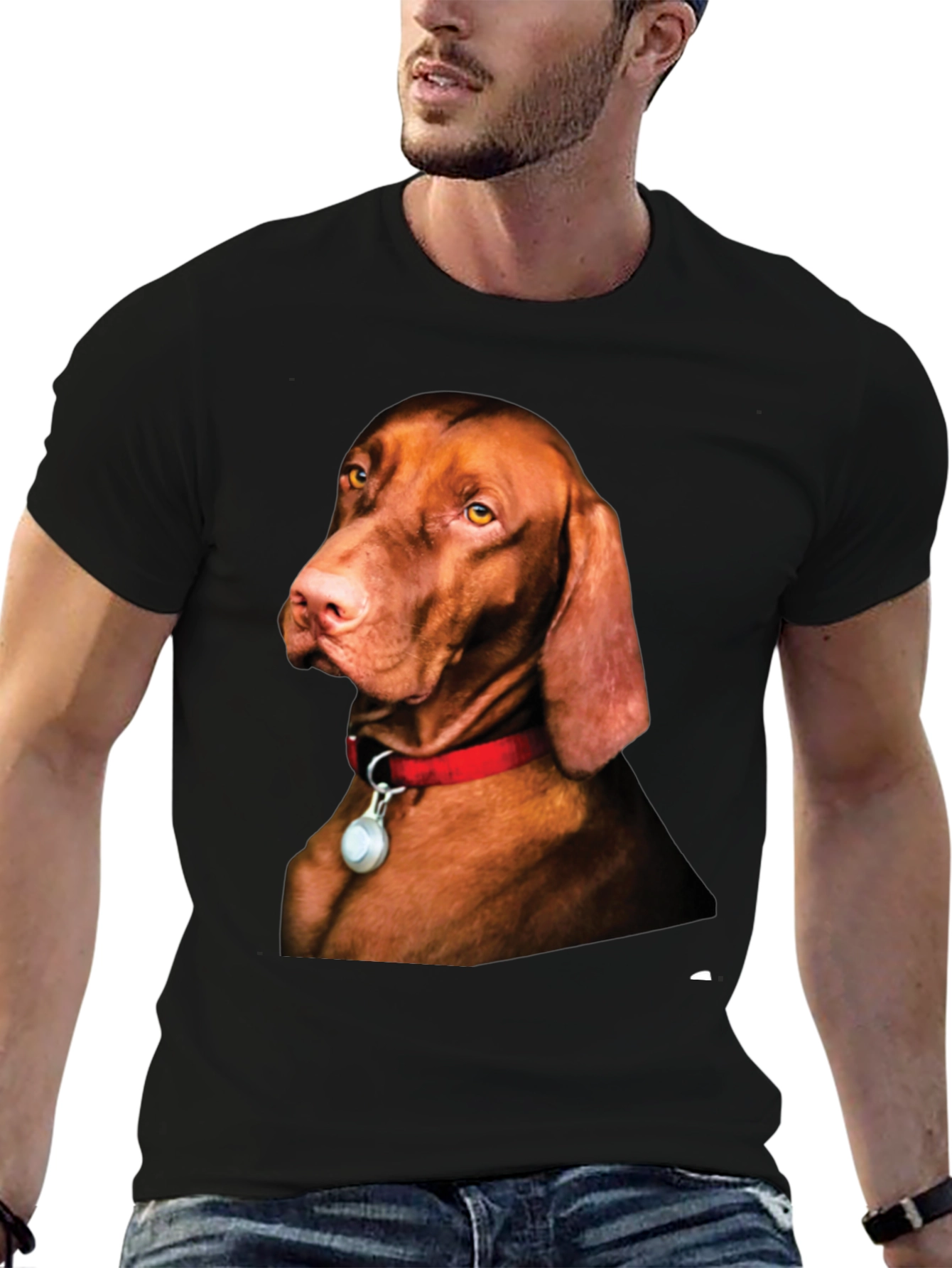 Dog Breed Graphic T-Shirt - Vizsla