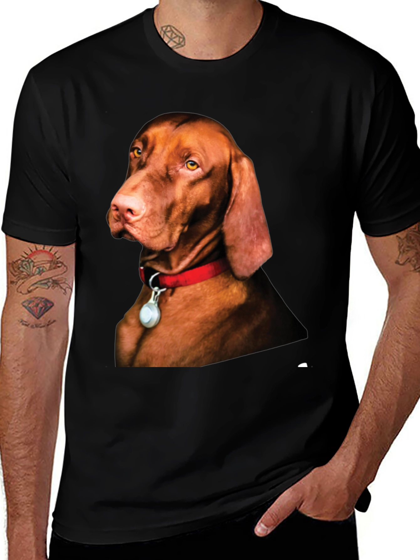 Dog Breed Graphic T-Shirt - Vizsla