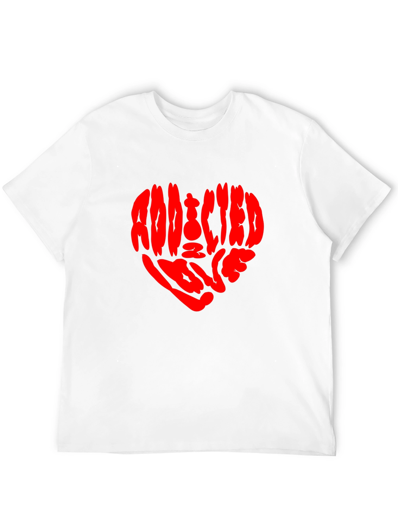 Addicted to Love Graphic Tee - Black