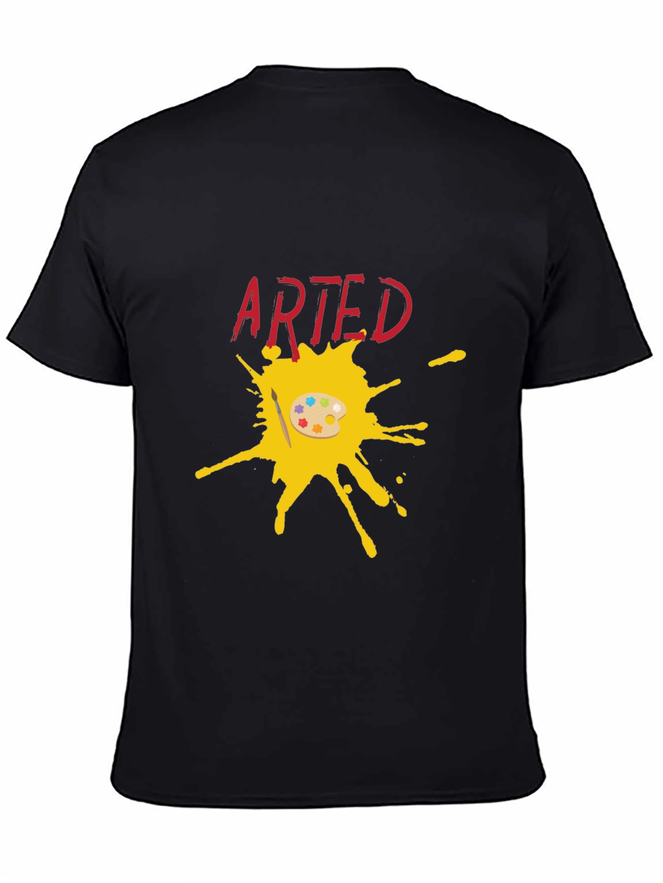Arted T-Shirt: Painters Palette Graphic Tee