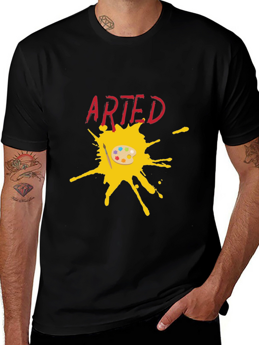 Arted T-Shirt: Painters Palette Graphic Tee