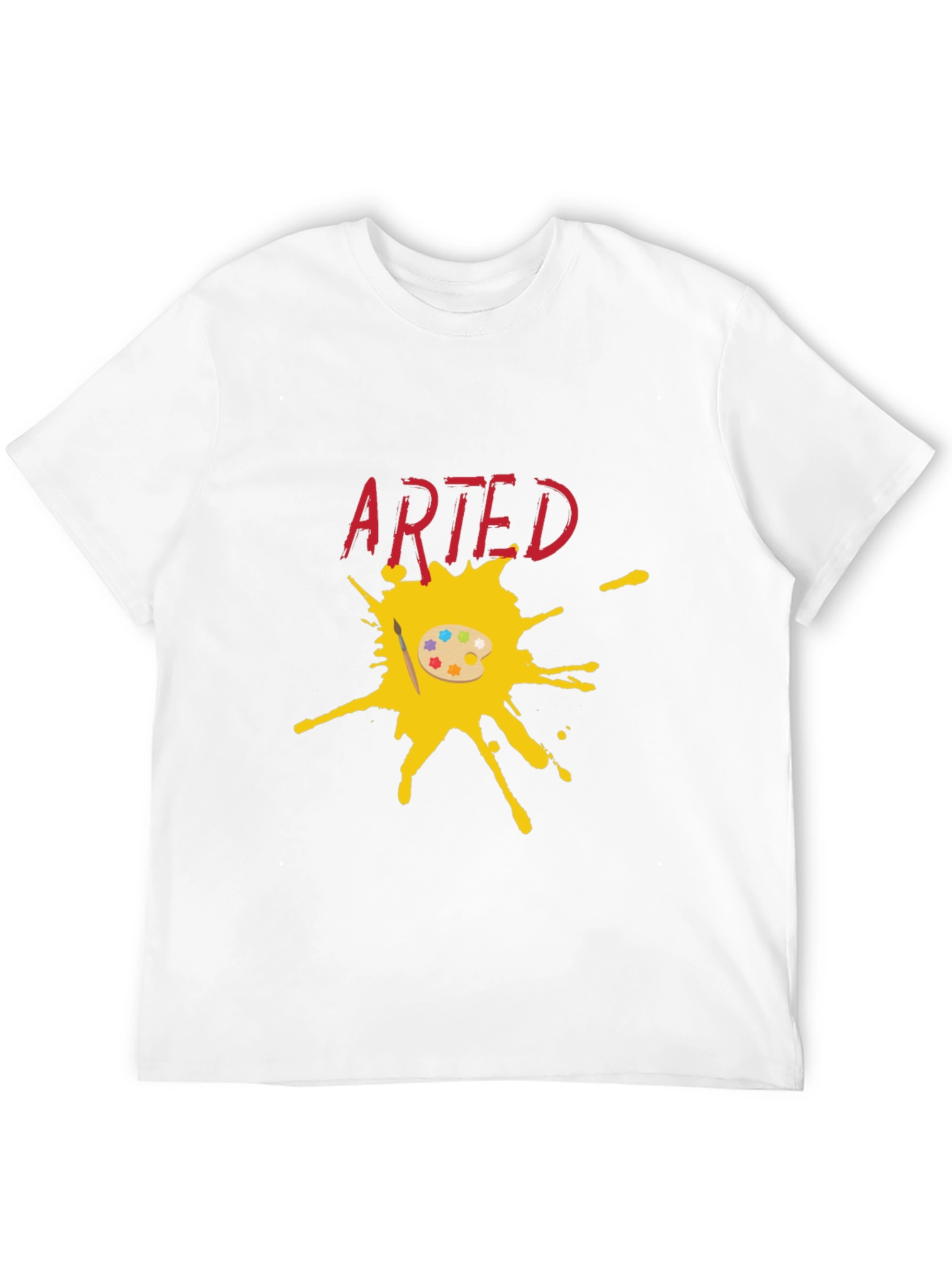 Arted T-Shirt: Painters Palette Graphic Tee