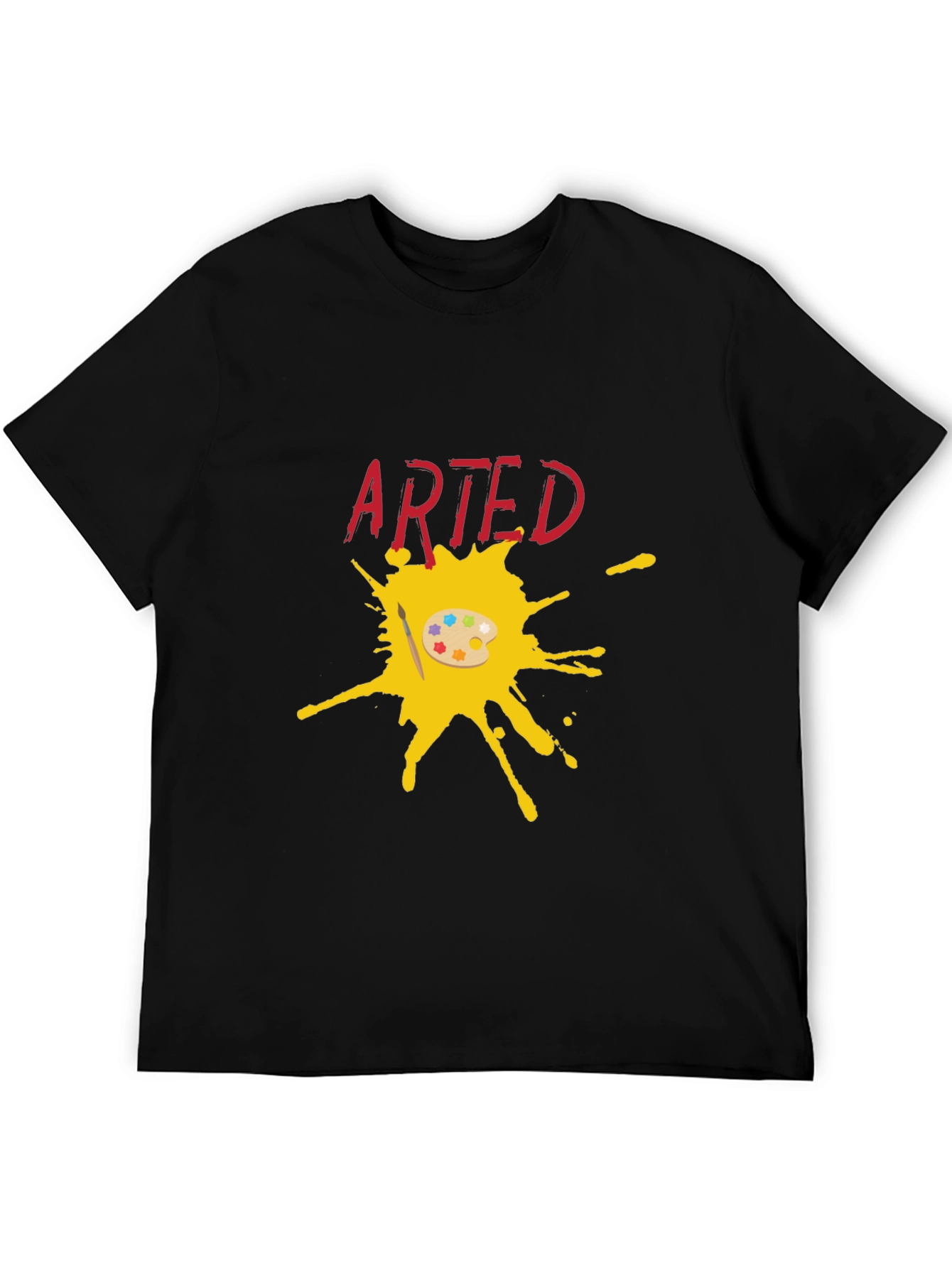Arted T-Shirt: Painters Palette Graphic Tee