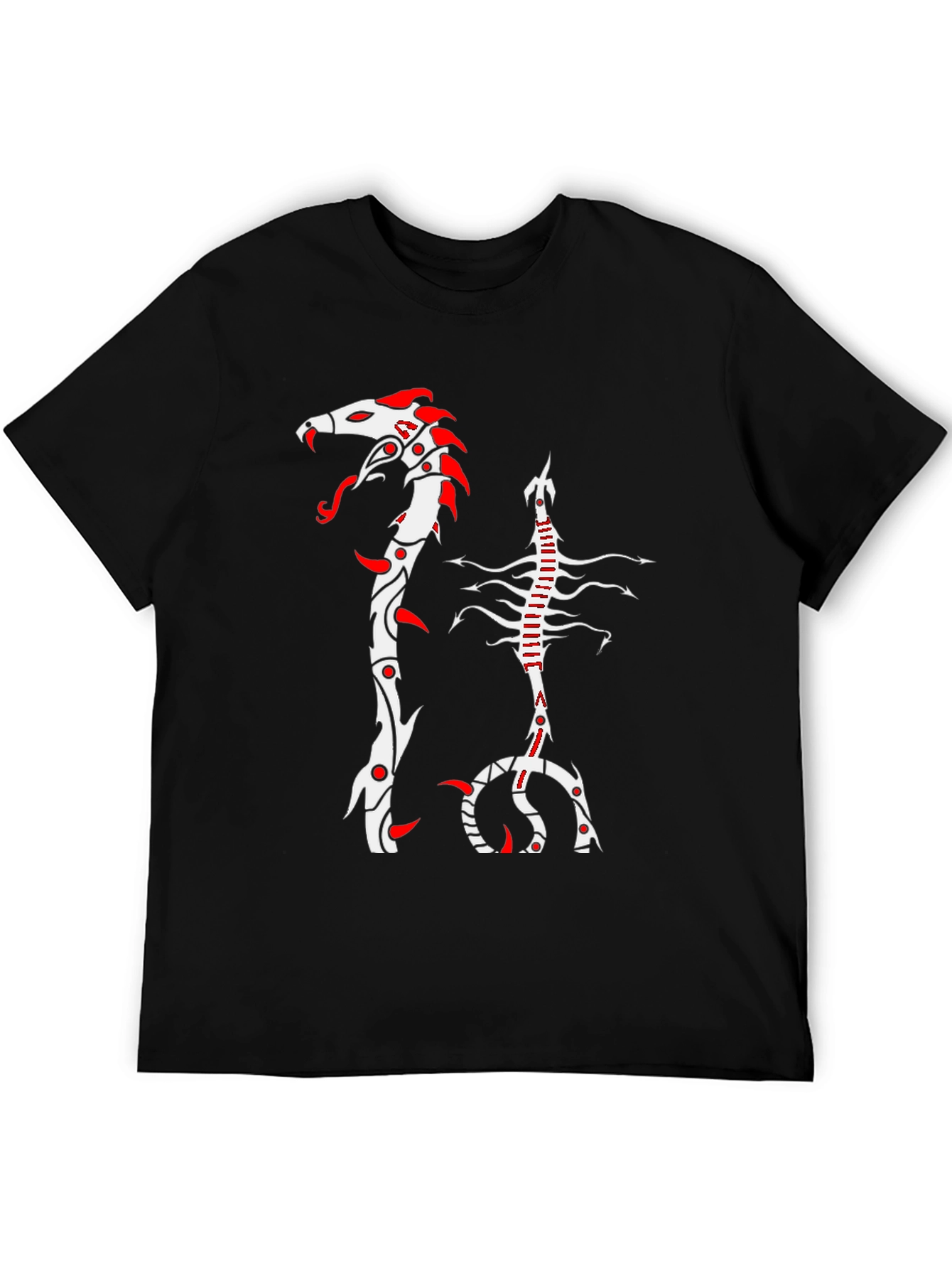 Tribal Snake & Scorpion Graphic Tee