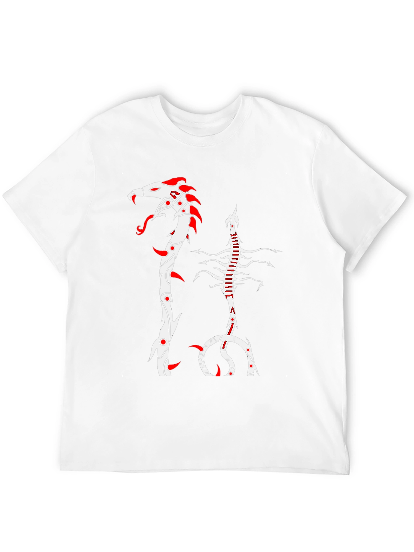 Tribal Snake & Scorpion Graphic Tee
