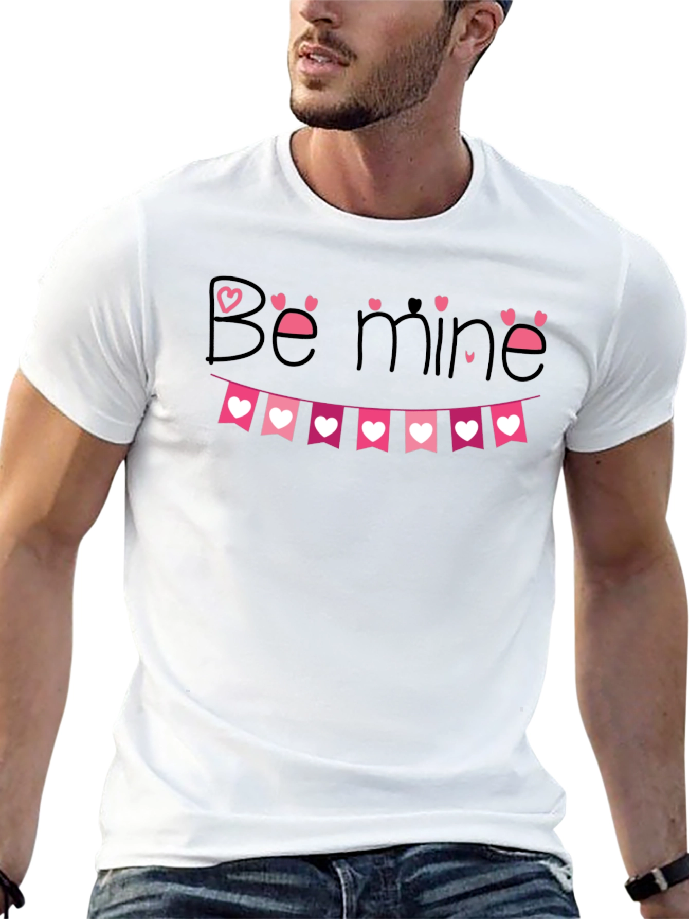 Be Mine Valentines Day Graphic Tee