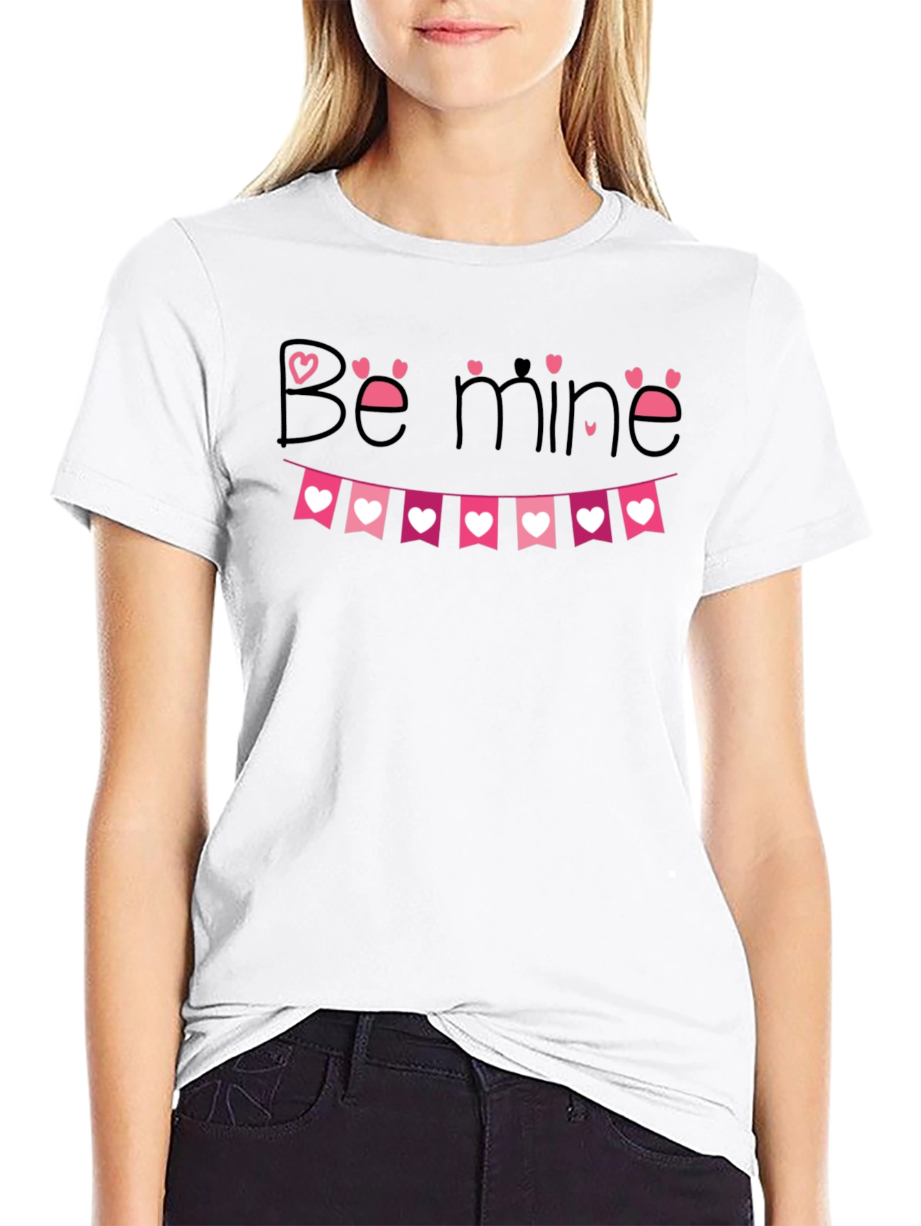 Be Mine Valentines Day Graphic Tee