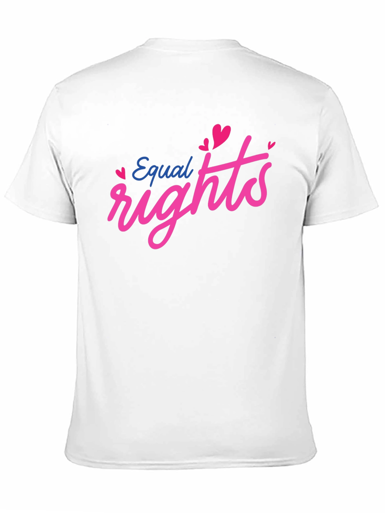 Equal Rights Heart Graphic Black Tee
