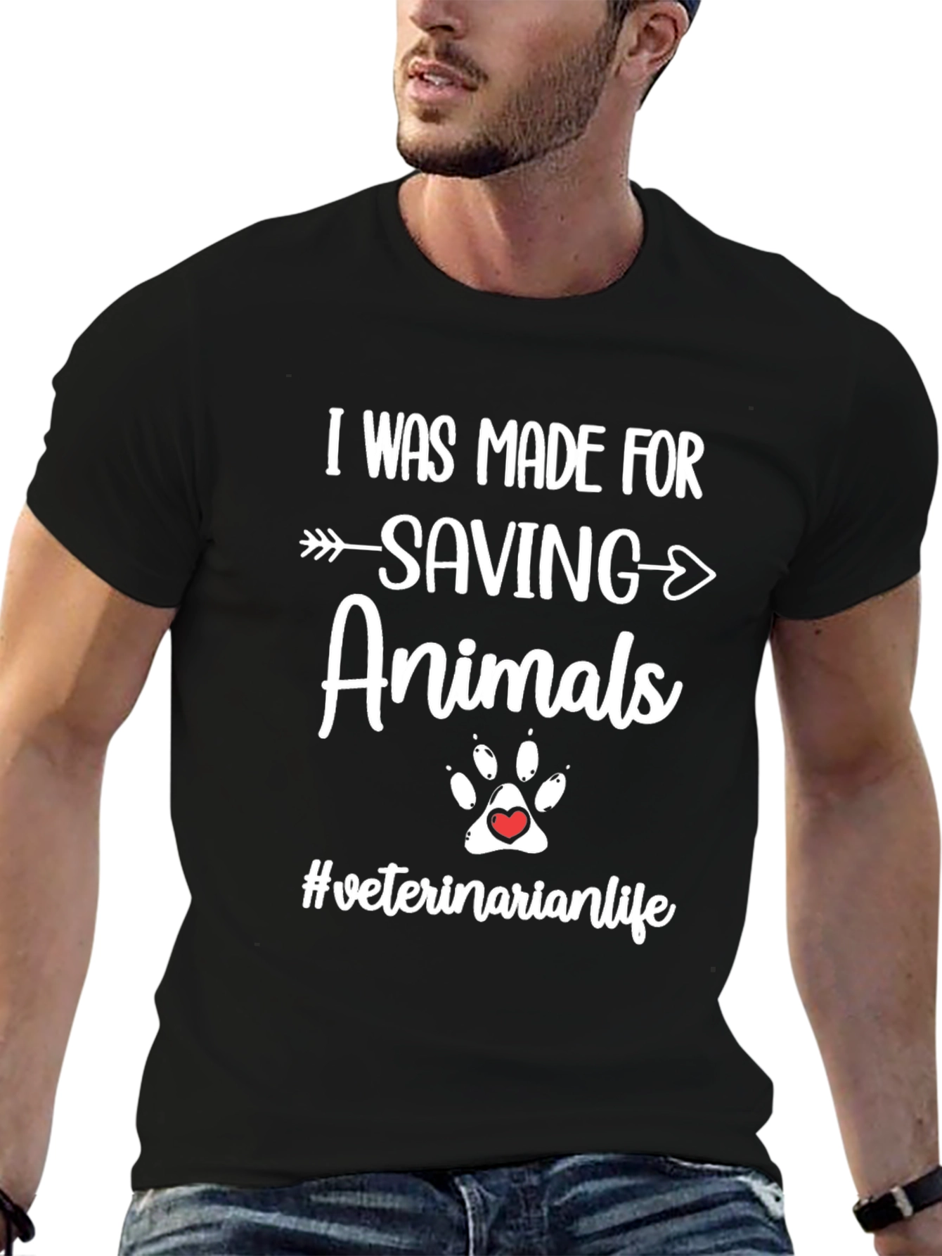 I Was Made For Saving Animals T-Shirt