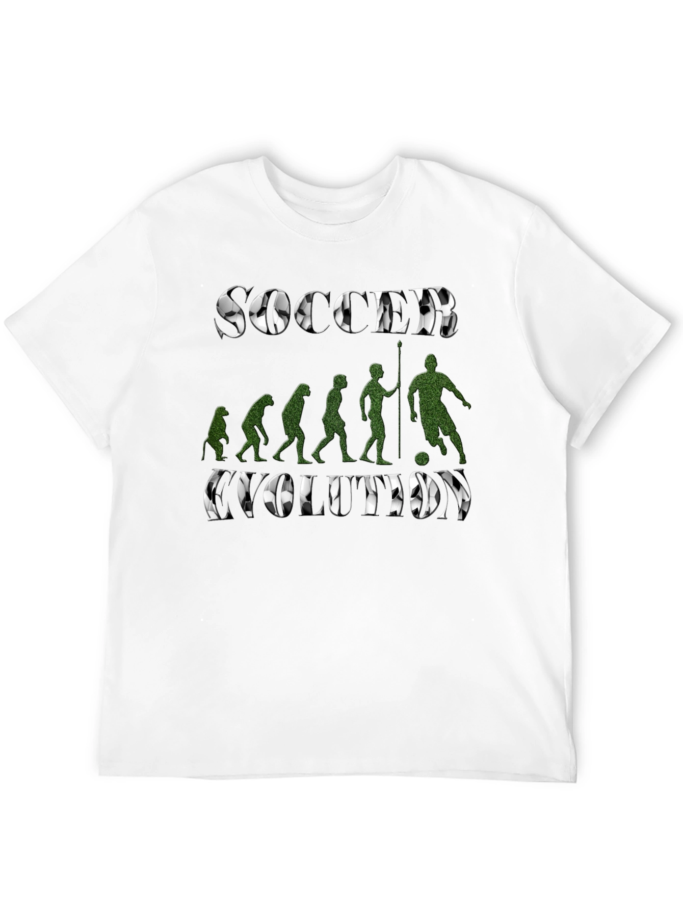 Soccer Evolution T-Shirt - Black