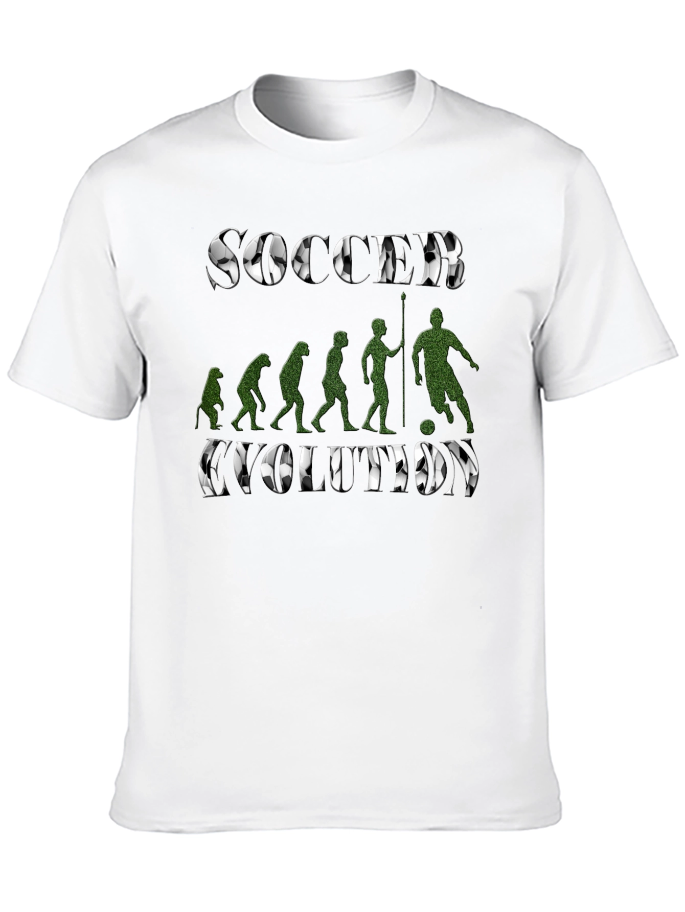 Soccer Evolution T-Shirt - Black
