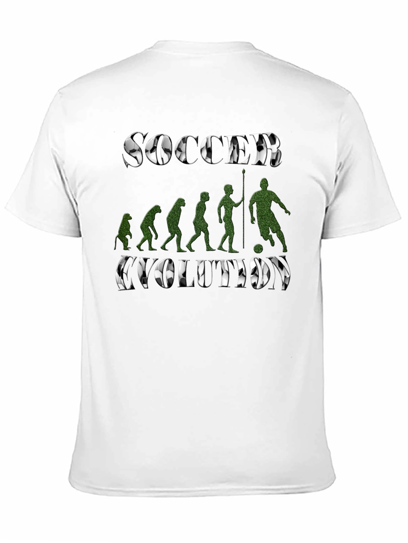 Soccer Evolution T-Shirt - Black