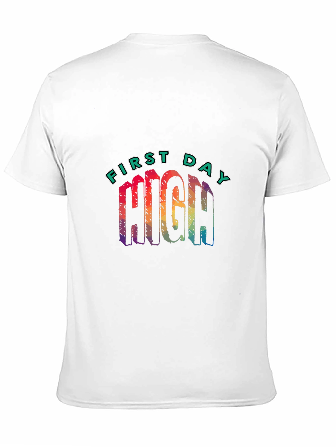 First Day High Graphic Tee - Black