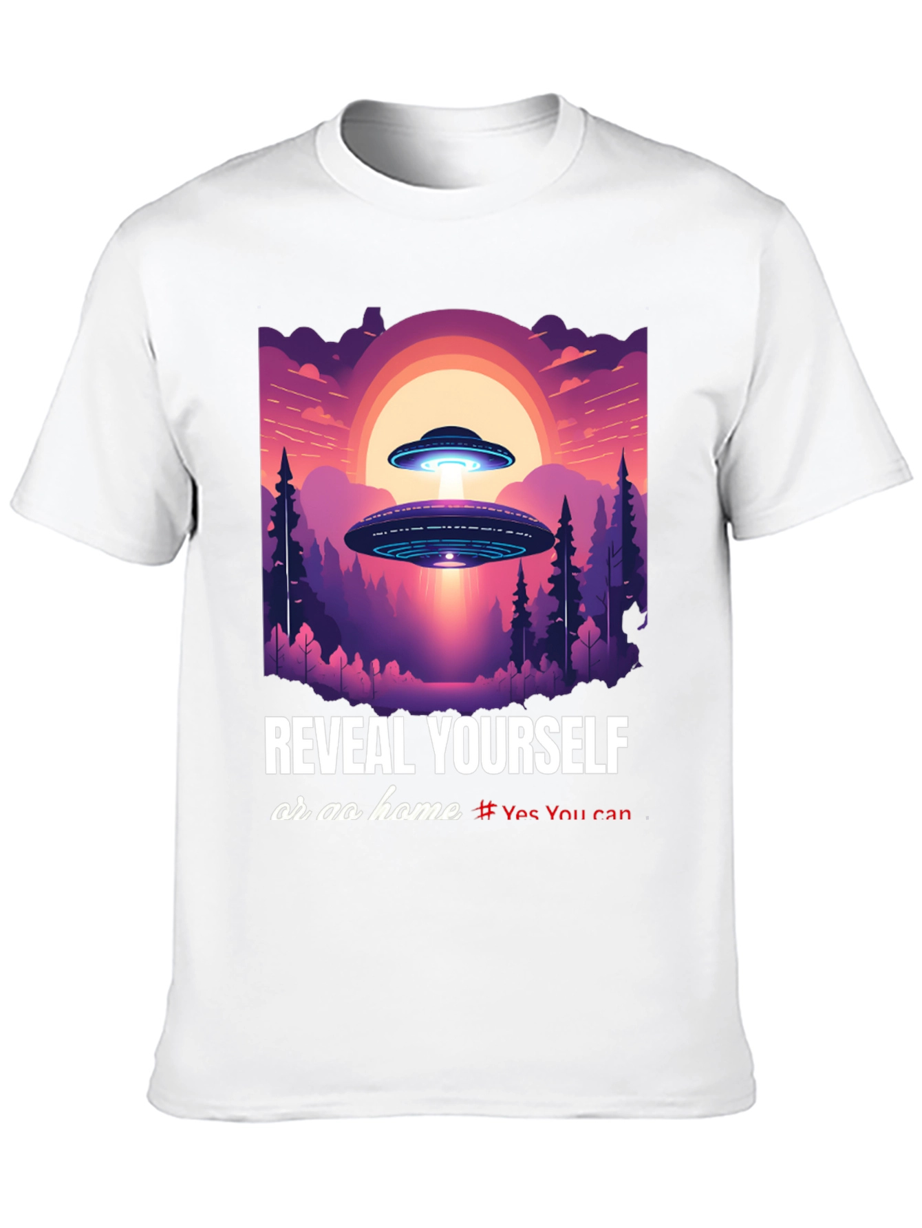 UFO Reveal Yourself Graphic Tee