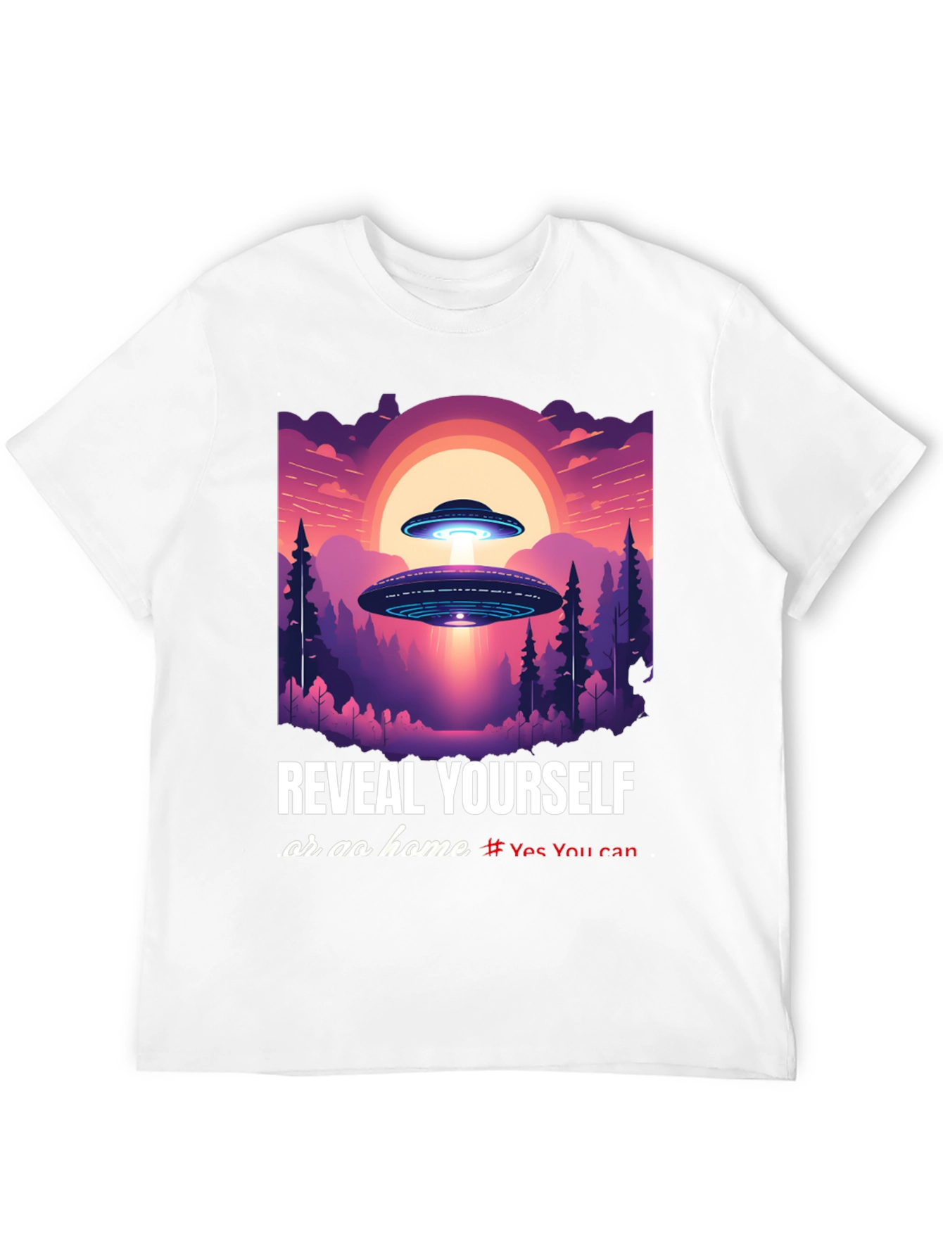 UFO Reveal Yourself Graphic Tee