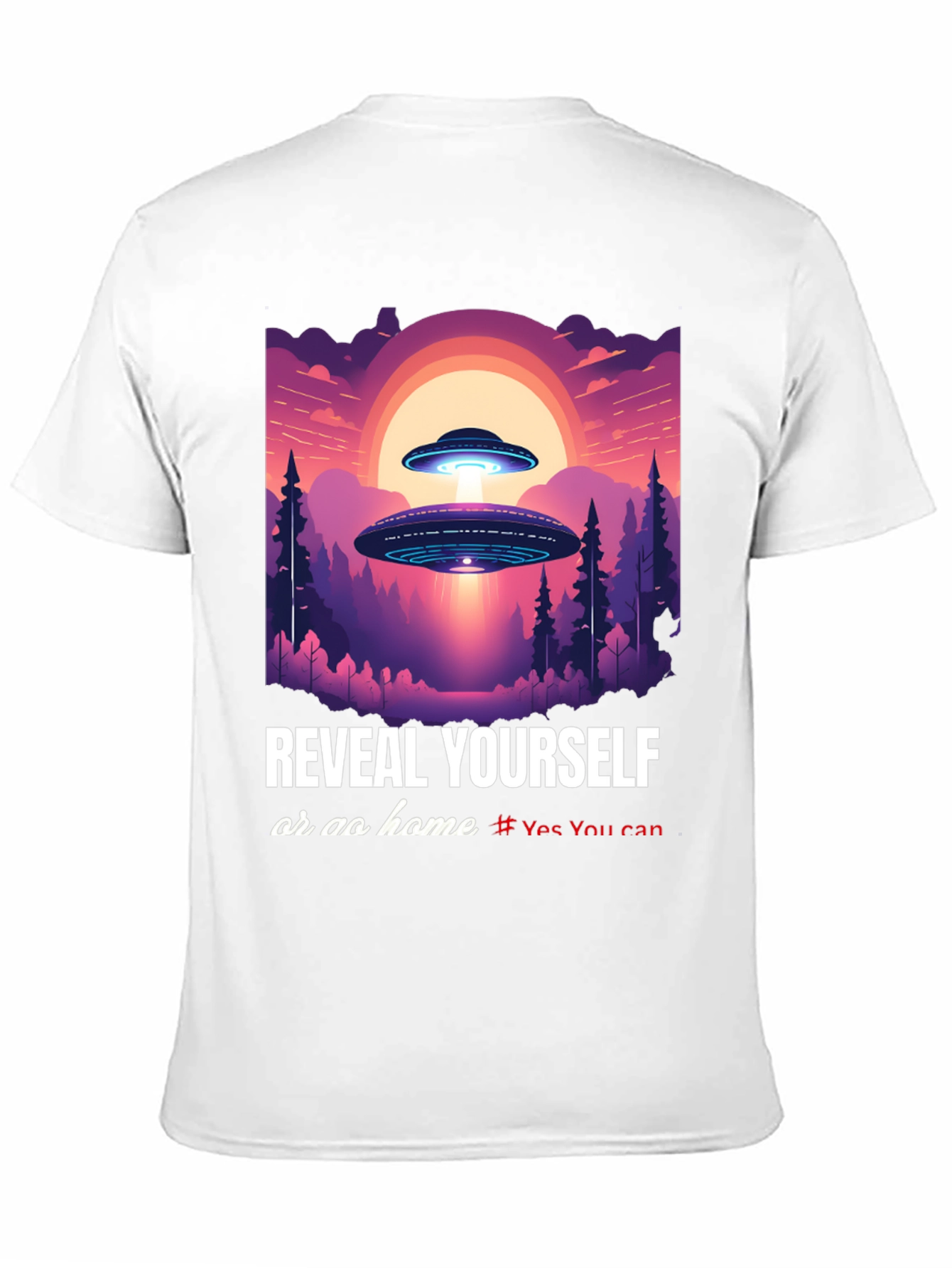 UFO Reveal Yourself Graphic Tee