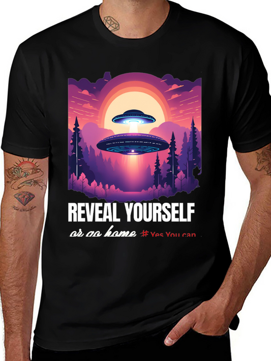 UFO Reveal Yourself Graphic Tee