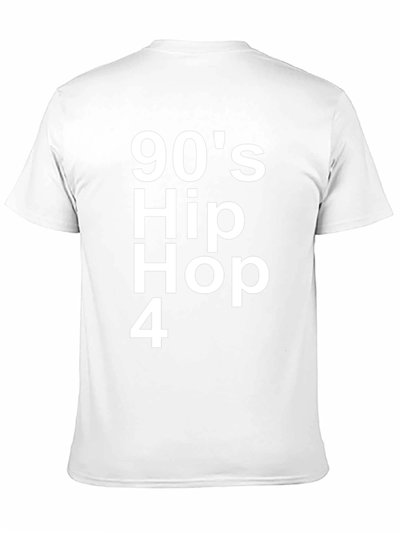 90s Hip Hop 4 Black Graphic Tee